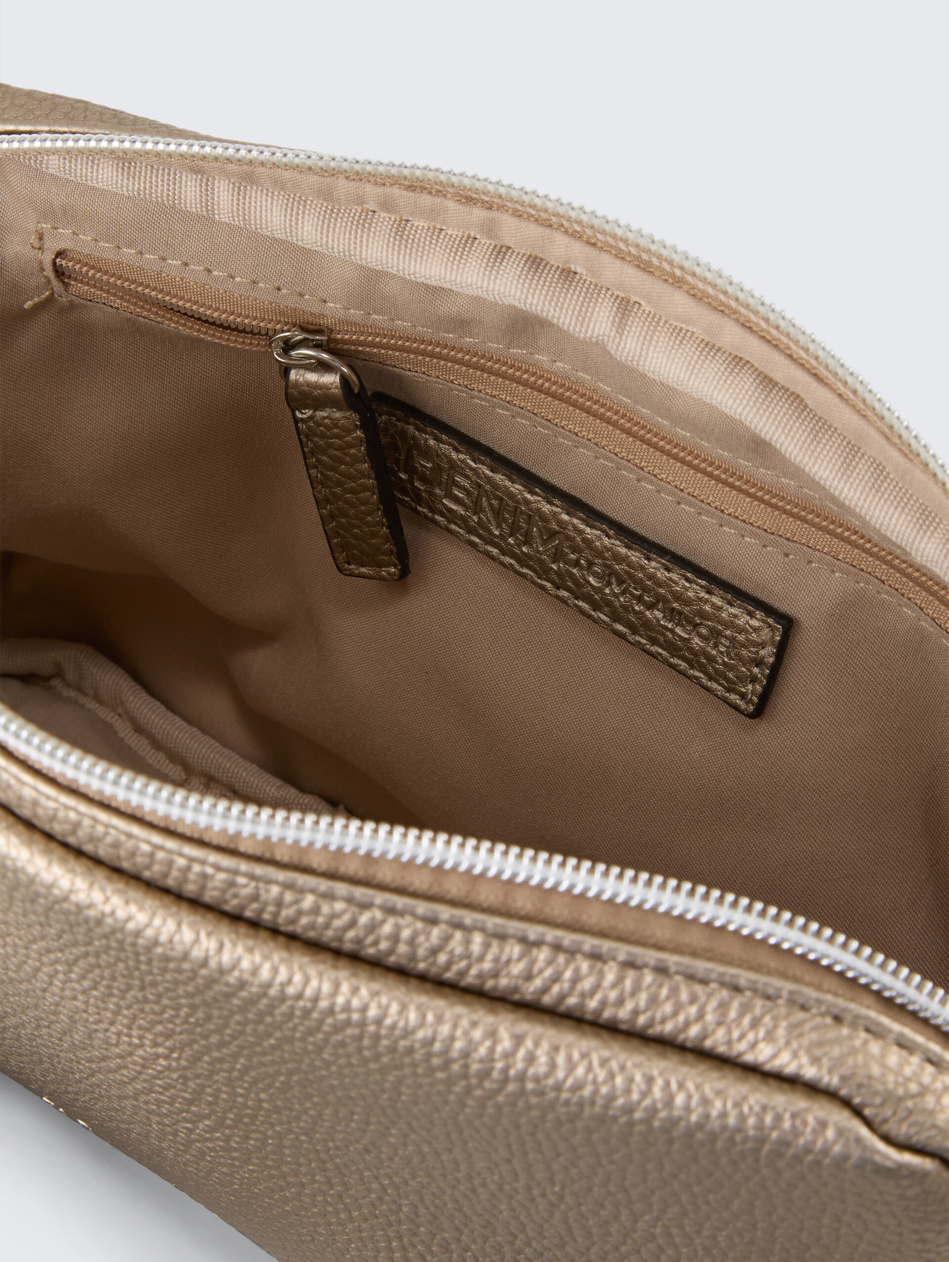 TTSADA Gürteltasche aus Lederimitat - bronze / bronze - seitliche Produkt-Ansicht 
