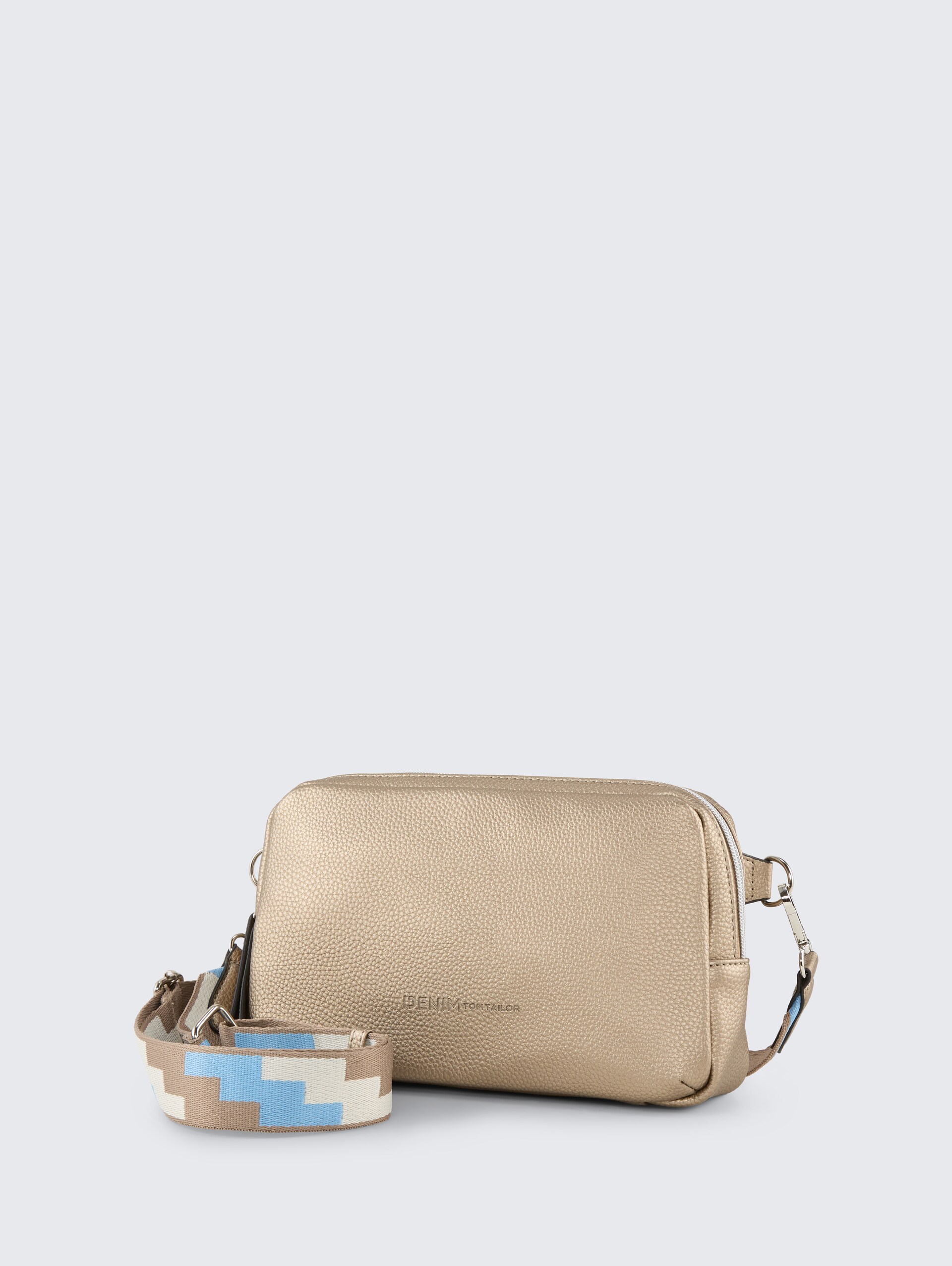 TTSADA Gürteltasche aus Lederimitat - bronze / bronze - seitliche Produkt-Ansicht 