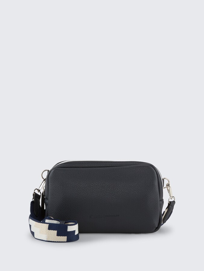 TTSADA belt bag made from imitation leather by Denim Female, dark blue