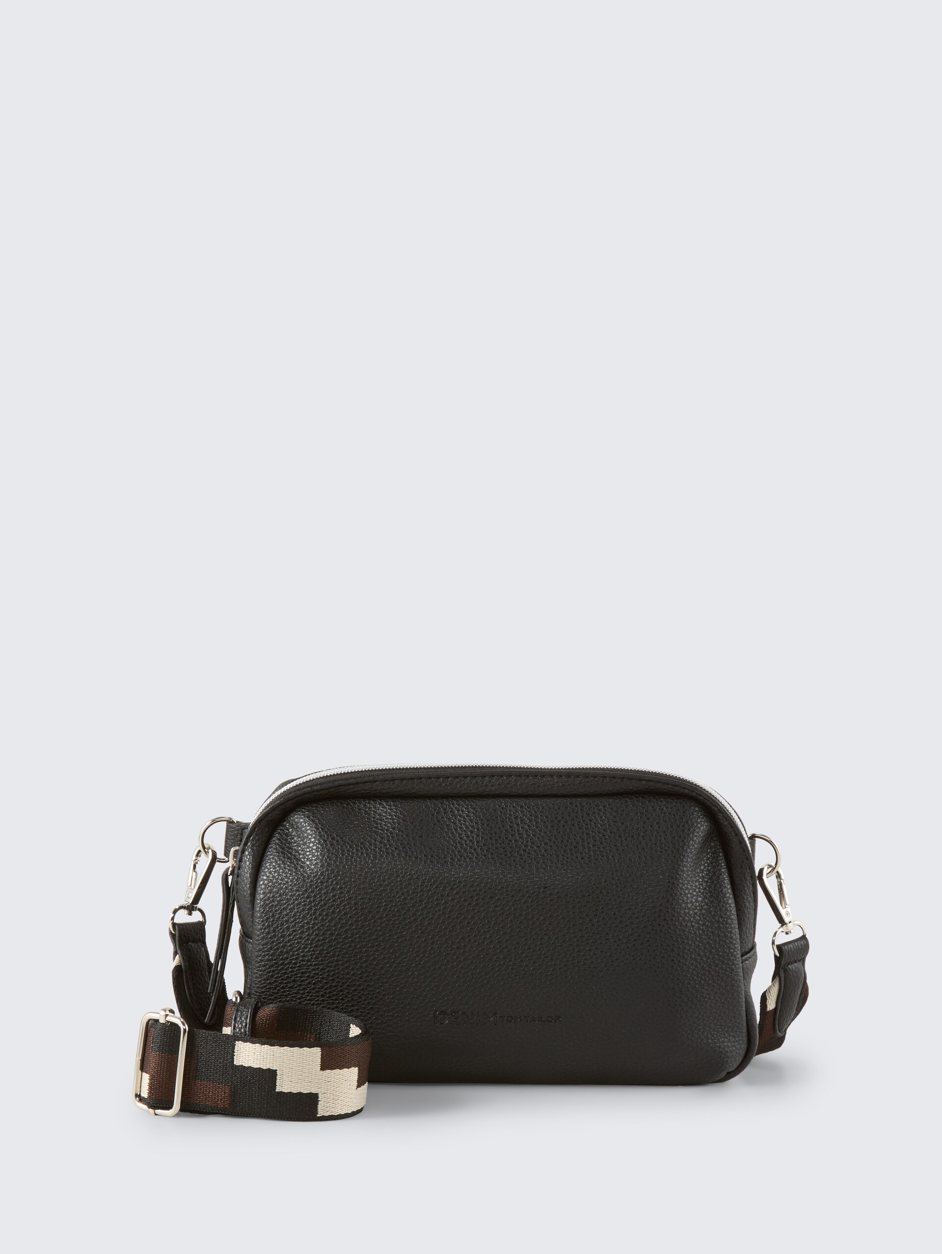 TTSADA Gürteltasche aus Lederimitat - schwarz / black - Vorder-Produkt-Ansicht