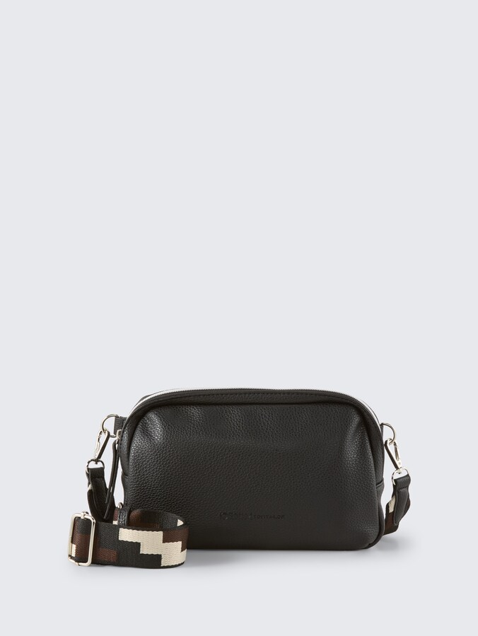 TTSADA belt bag made from imitation leather by Denim Female, schwarz / black
