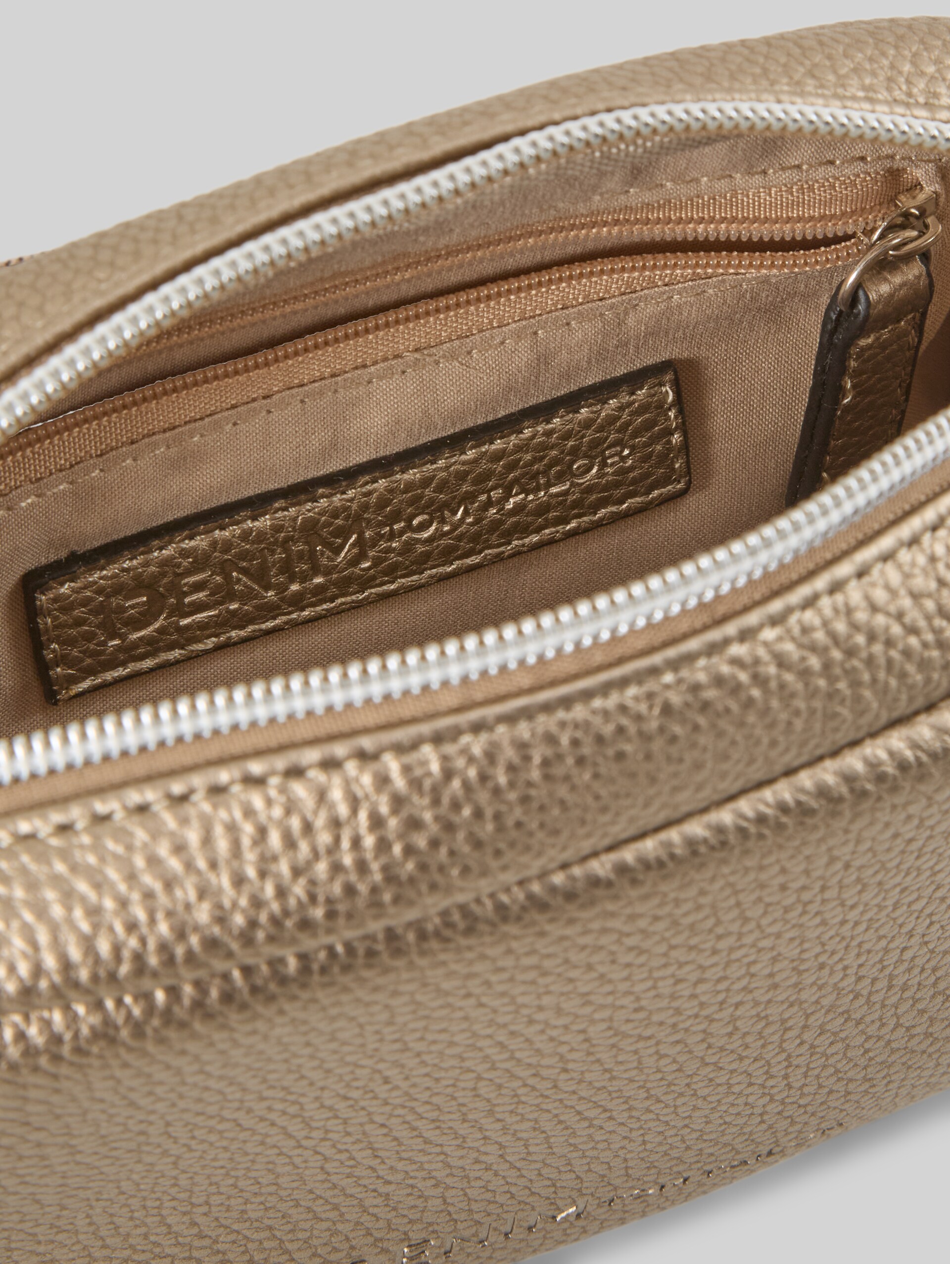 TTSADA faux leather shoulder bag - bronze / bronze - side product view 