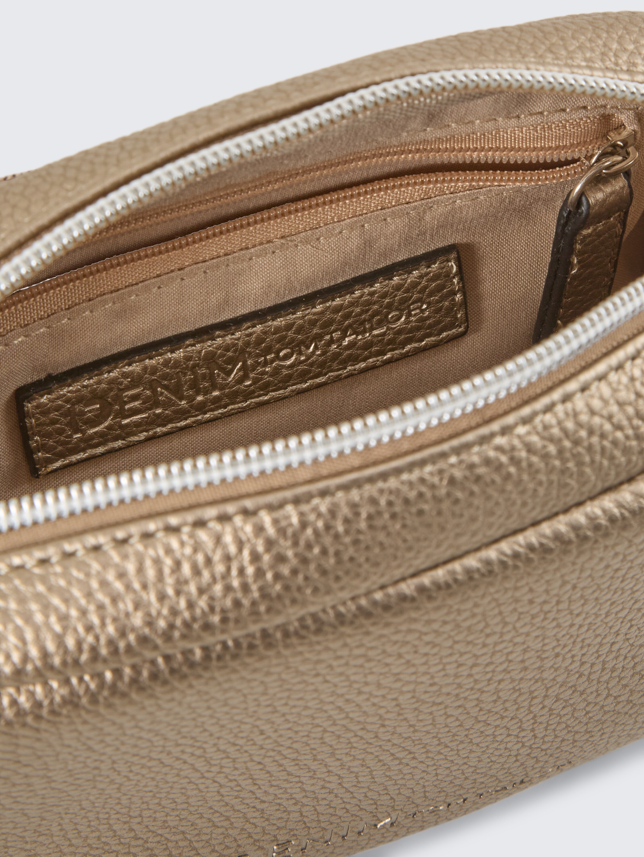 TTSADA Umhängetasche aus Lederimitat - bronze / bronze - seitliche Produkt-Ansicht 