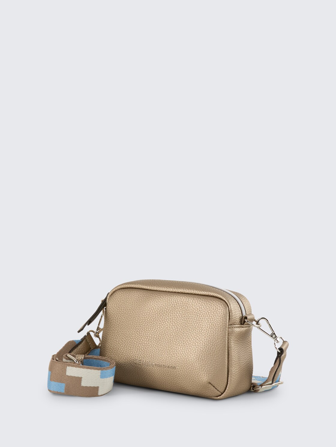 TTSADA Umhängetasche aus Lederimitat - bronze / bronze - seitliche Produkt-Ansicht 