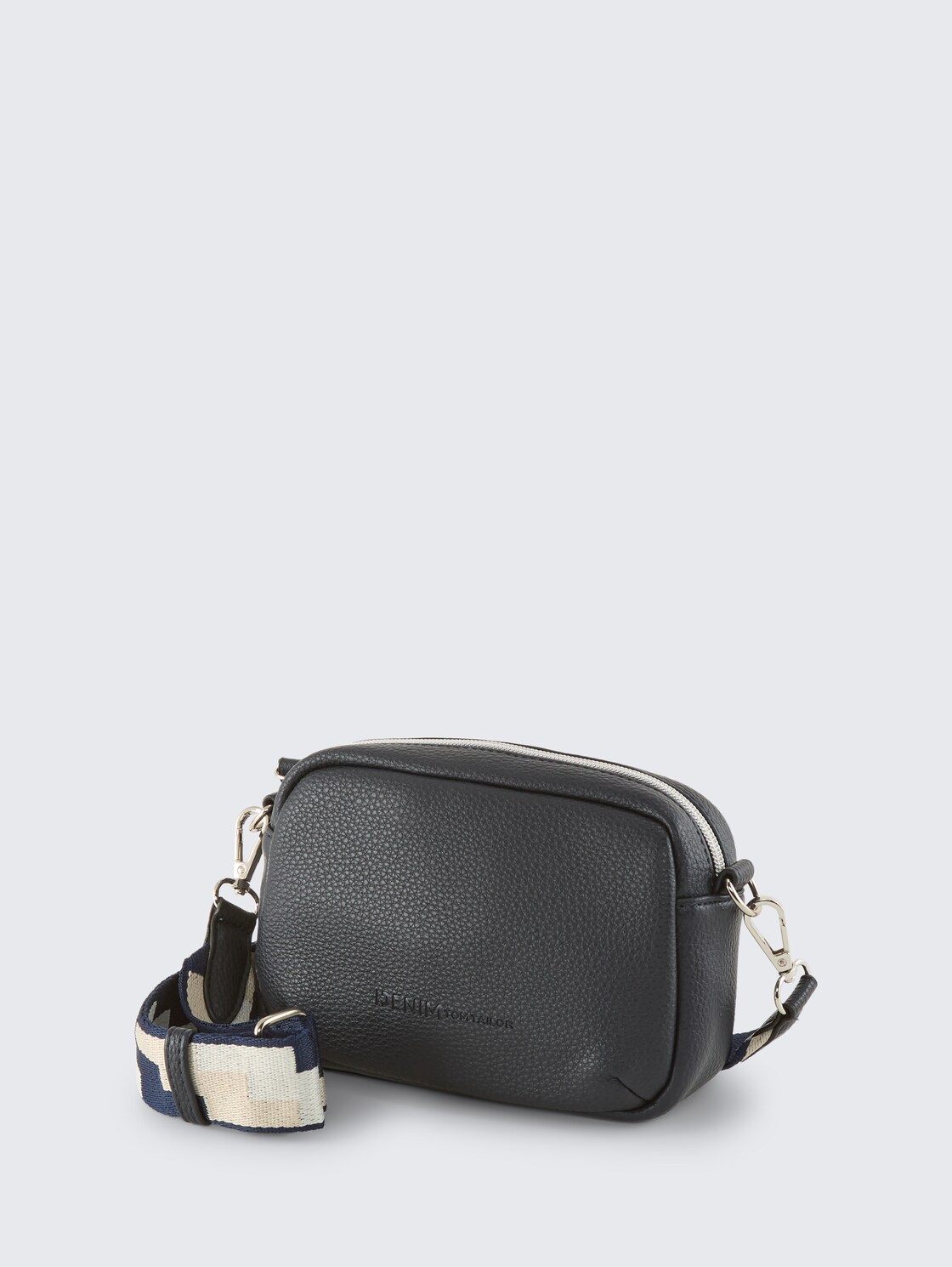 TTSADA Umhängetasche aus Lederimitat - dark blue - seitliche Produkt-Ansicht 