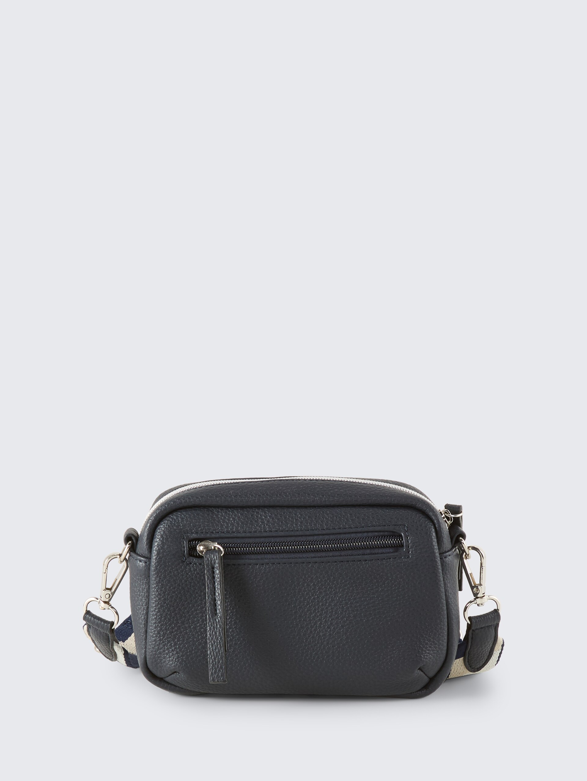 TTSADA faux leather shoulder bag - dark blue - Product rear view