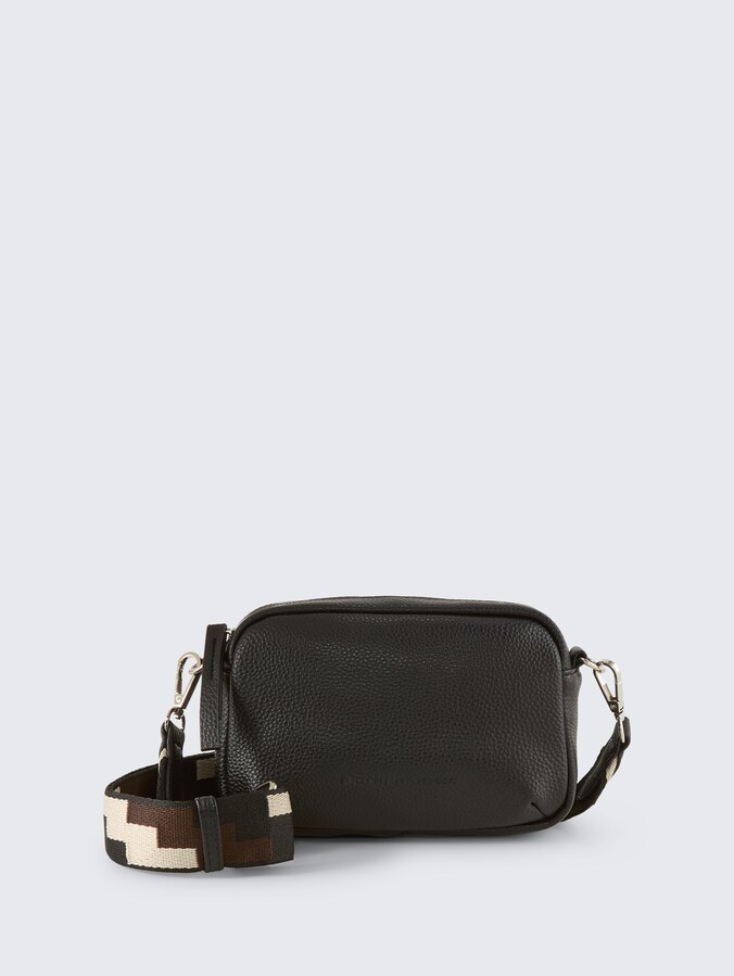 TTSADA kunstleren schoudertas door Denim Female, schwarz / black