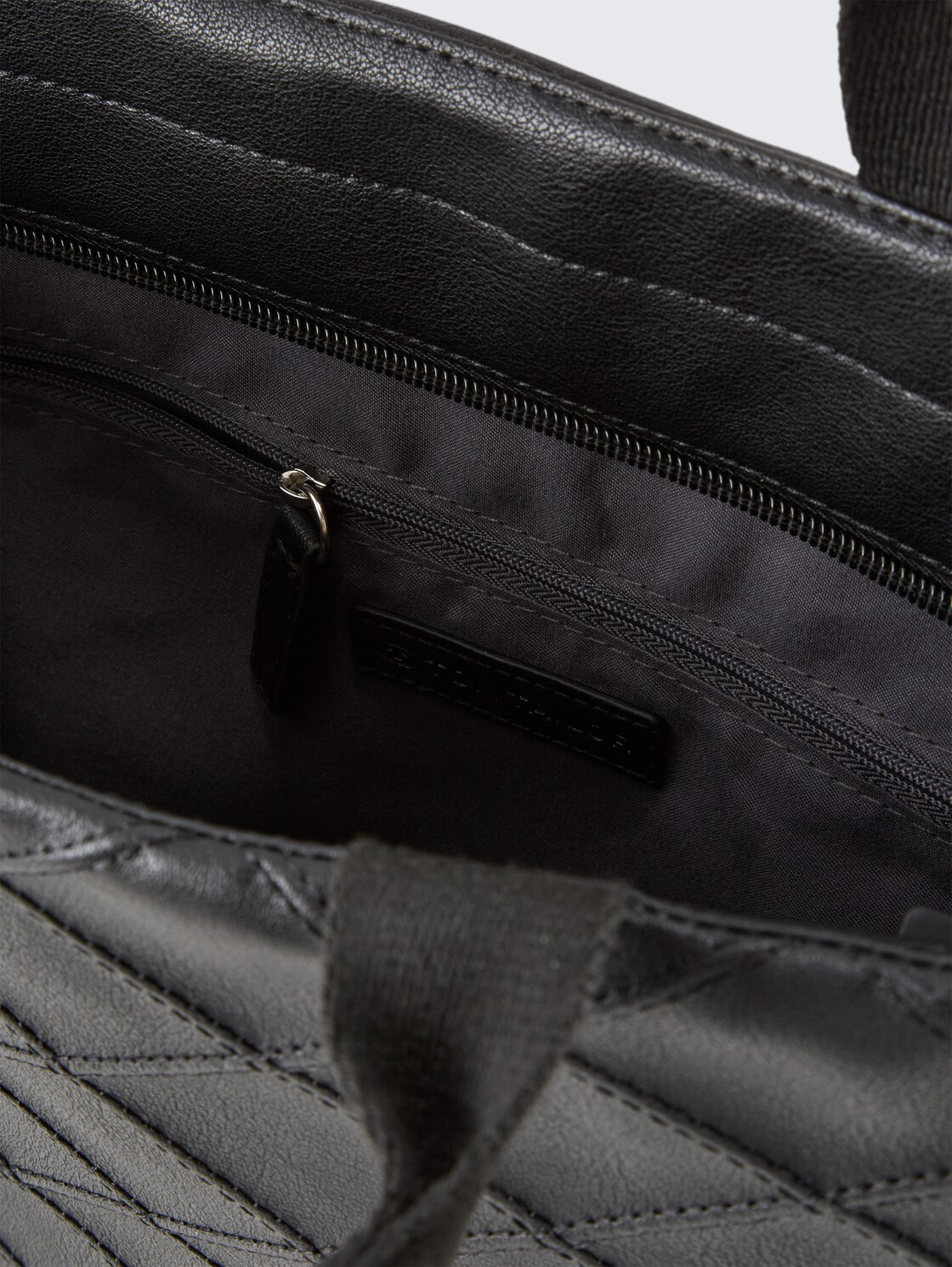 TTSKYLAR M Rucksack mit reflektierenden Elementen - schwarz / black - seitliche Produkt-Ansicht 