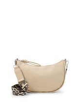 Niet geselecteerd, TTTATIANA schoudertas met geweven riem met patroon door Tom Tailor, beige
