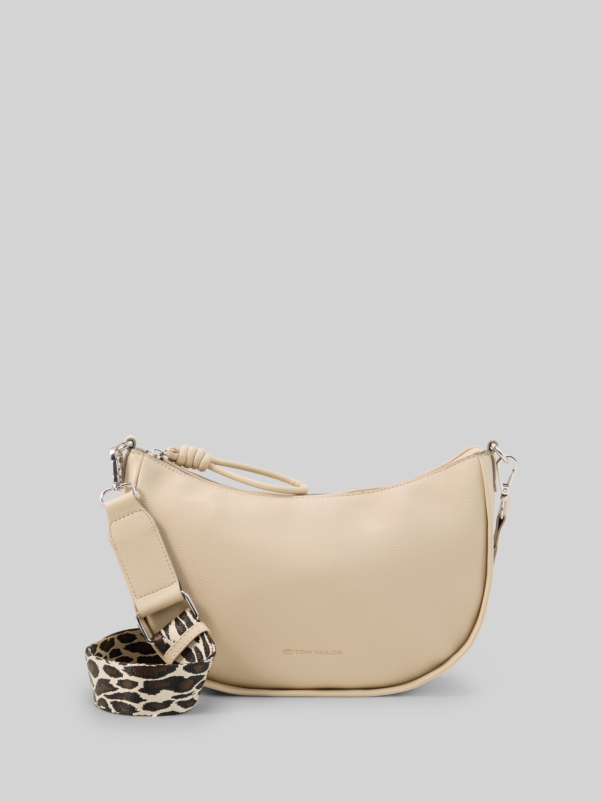 TTTATIANA schoudertas met geweven riem met patroon - beige / beige - Product vooraanzicht