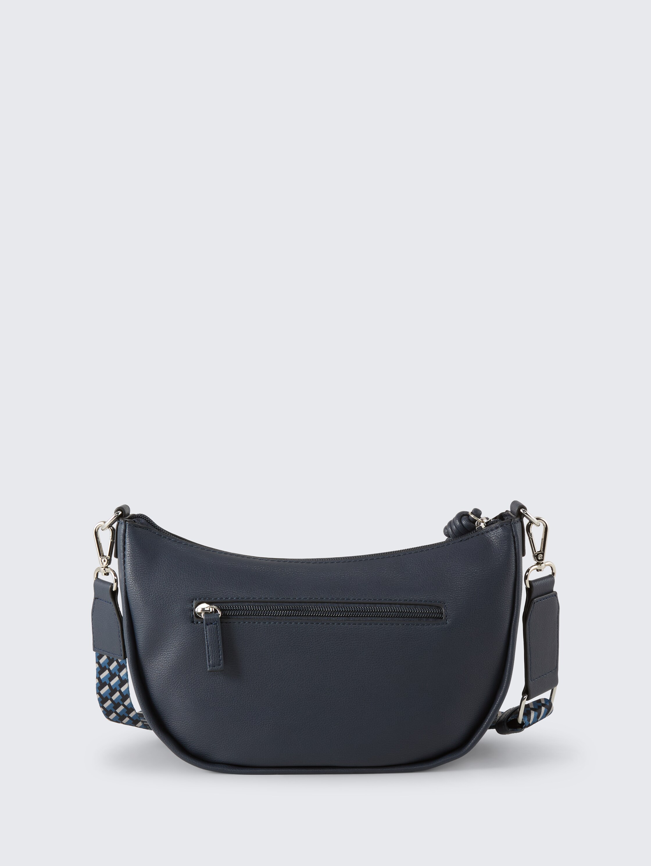 TTTATIANA schoudertas met geweven riem met patroon - dark_blue_1 - 