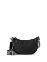 Ausgewählt, TTTATIANA Umhängetasche mit gemustertem Webriemen von Tom Tailor, schwarz