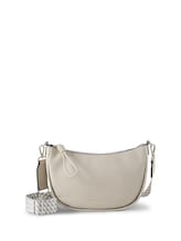 Nicht ausgewählt, TTTATIANA Umhängetasche mit gemustertem Webriemen von , grau