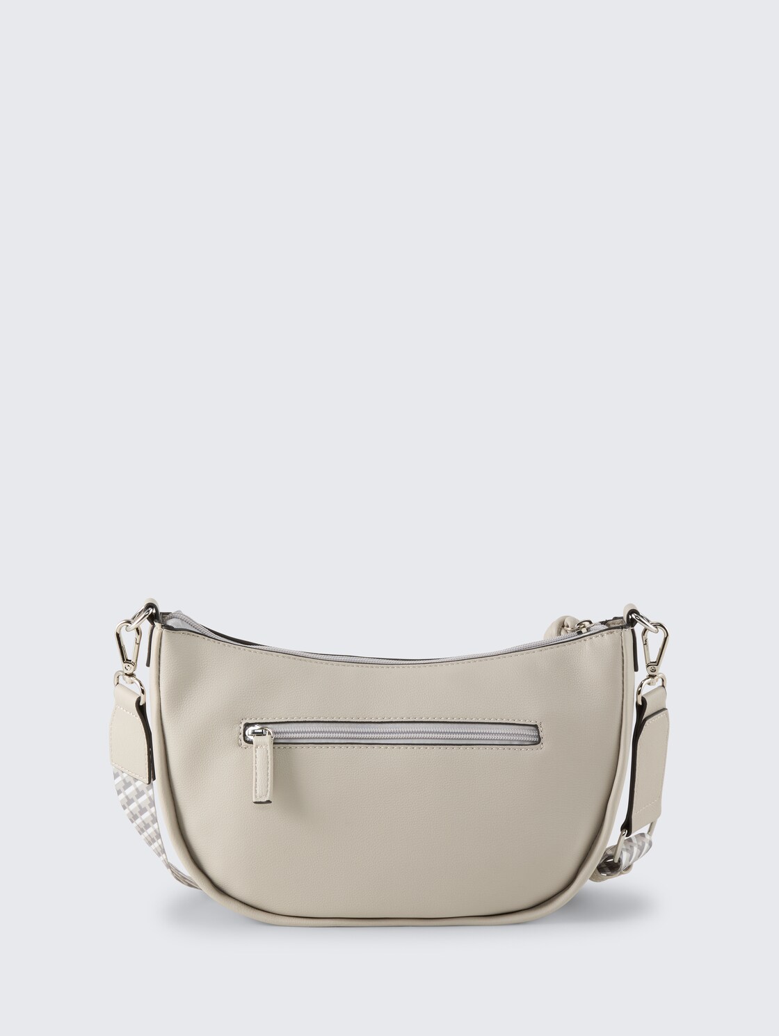 TTTATIANA Umhängetasche mit gemustertem Webriemen - grey - Produkt-Rückansicht