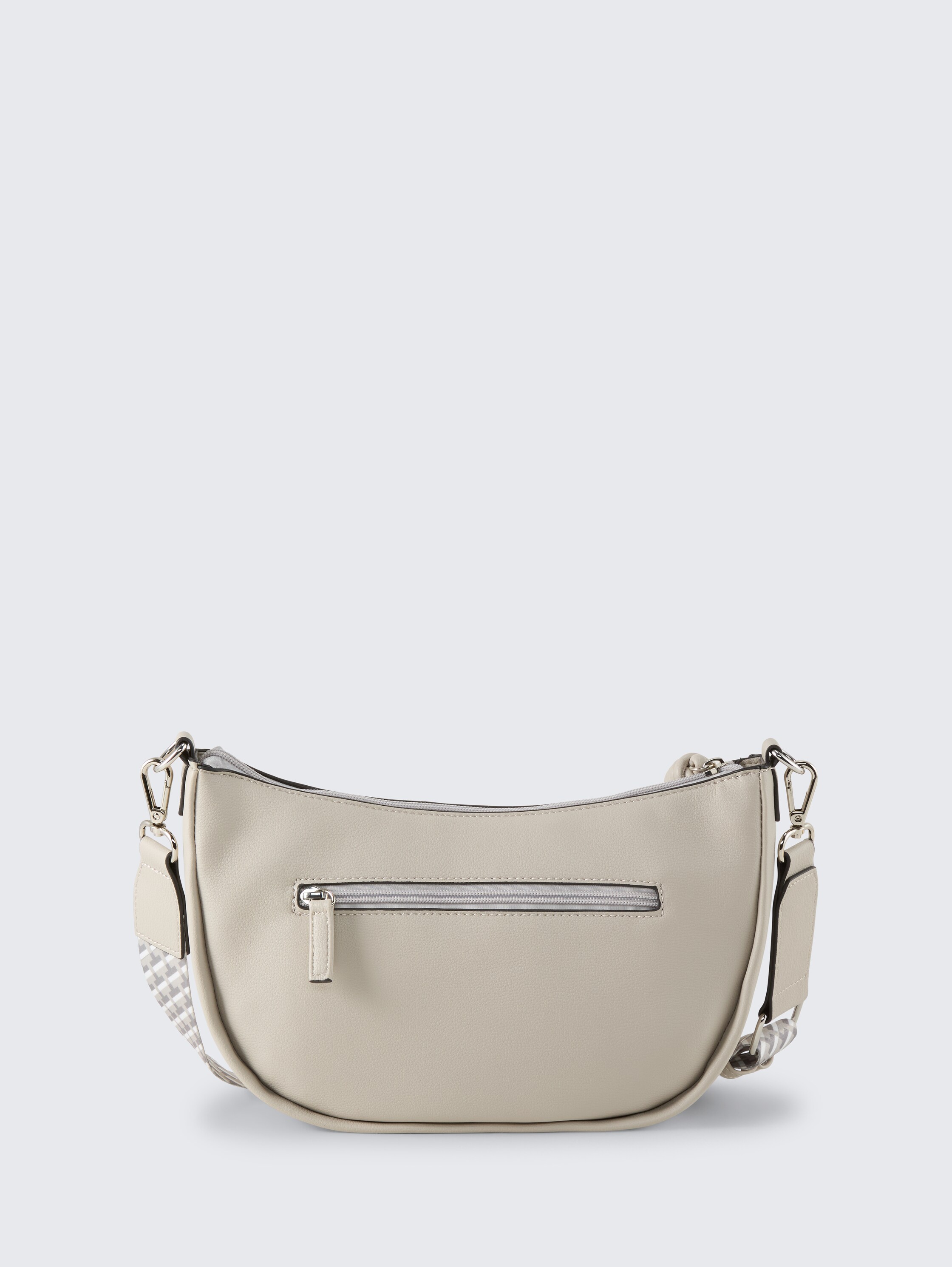 TTTATIANA Umhängetasche mit gemustertem Webriemen - grey - 