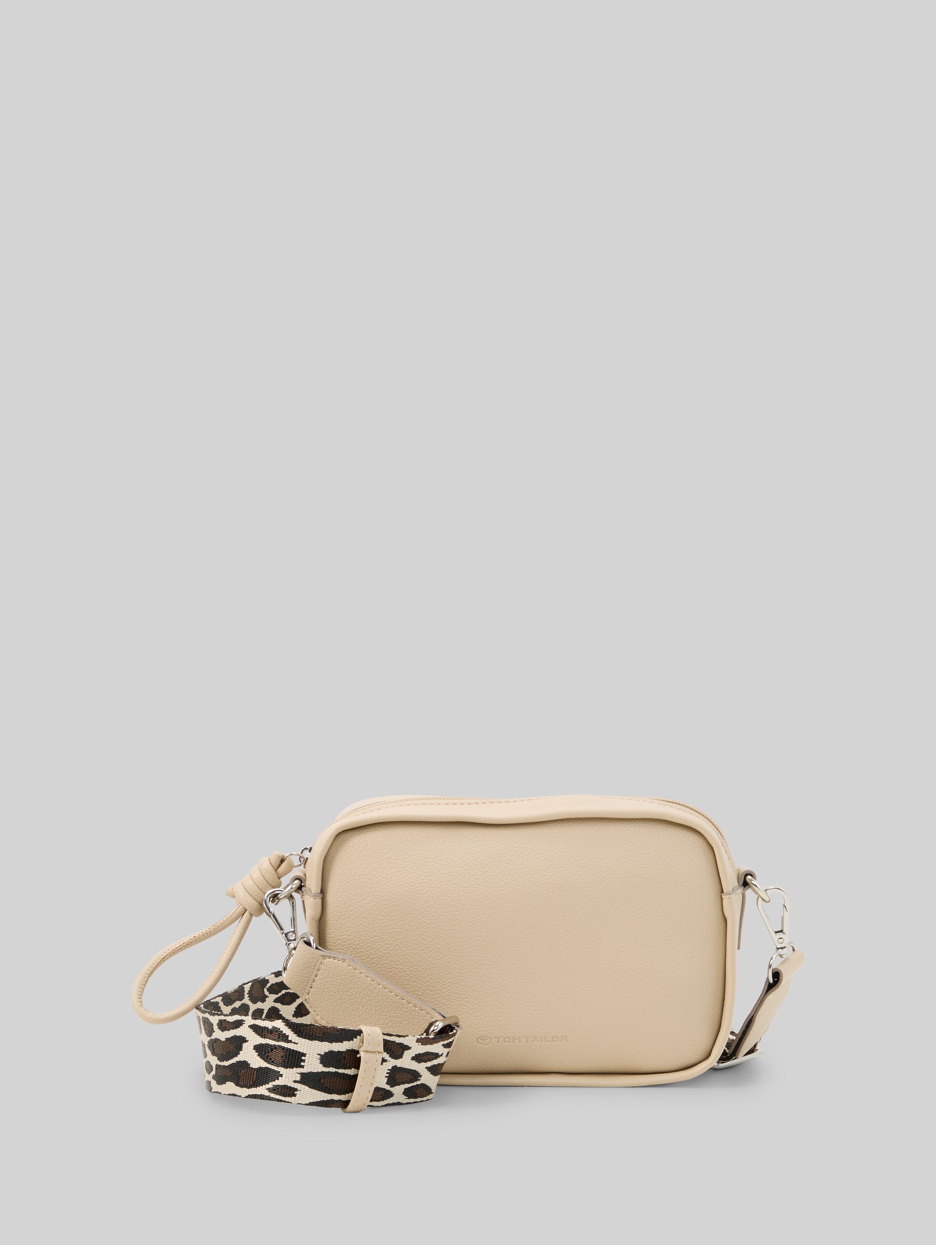 TTTATIANA schoudertas met geweven riem met patroon - beige / beige - Product vooraanzicht