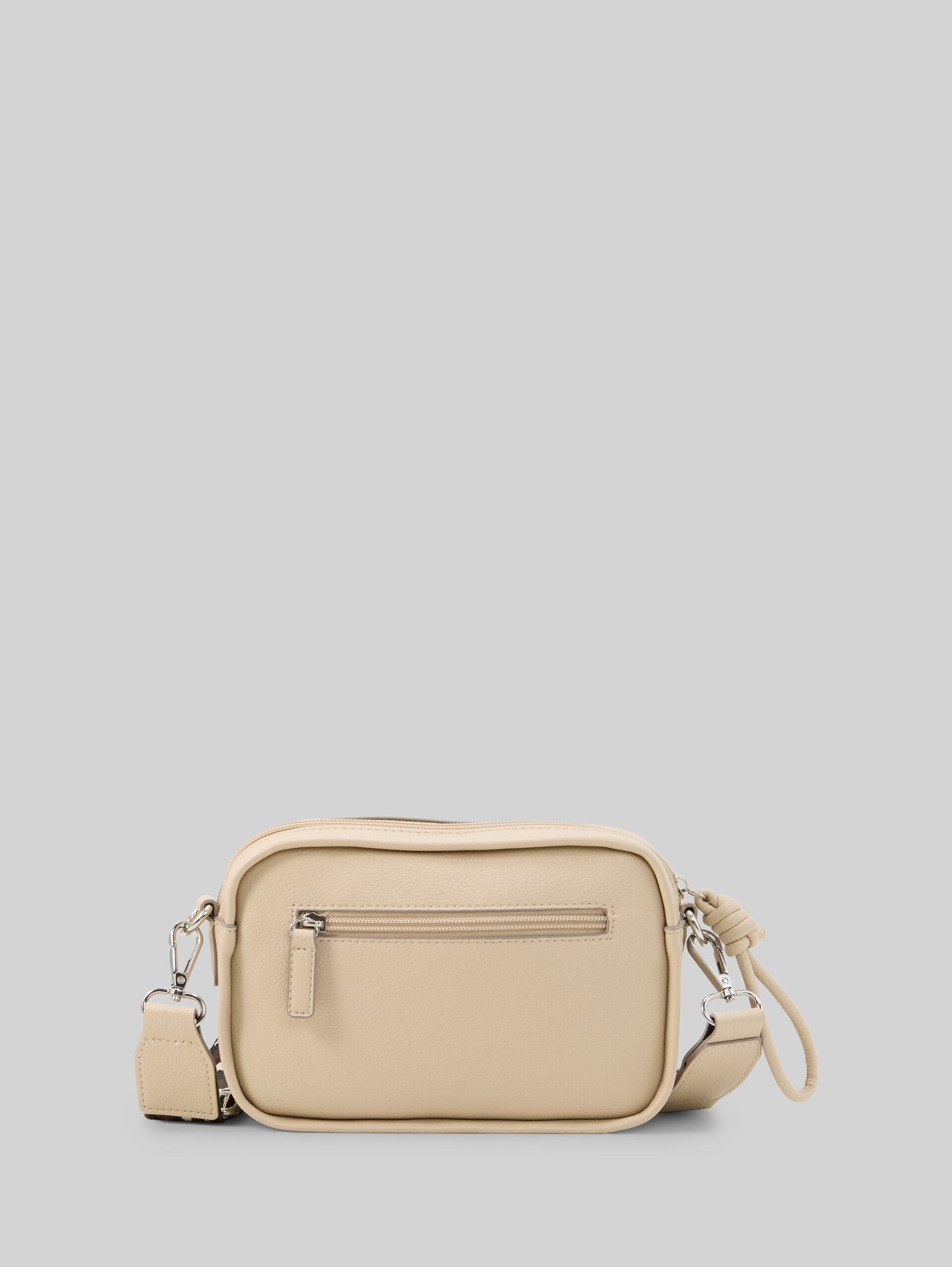 TTTATIANA schoudertas met geweven riem met patroon - beige / beige - Achteraanzicht product