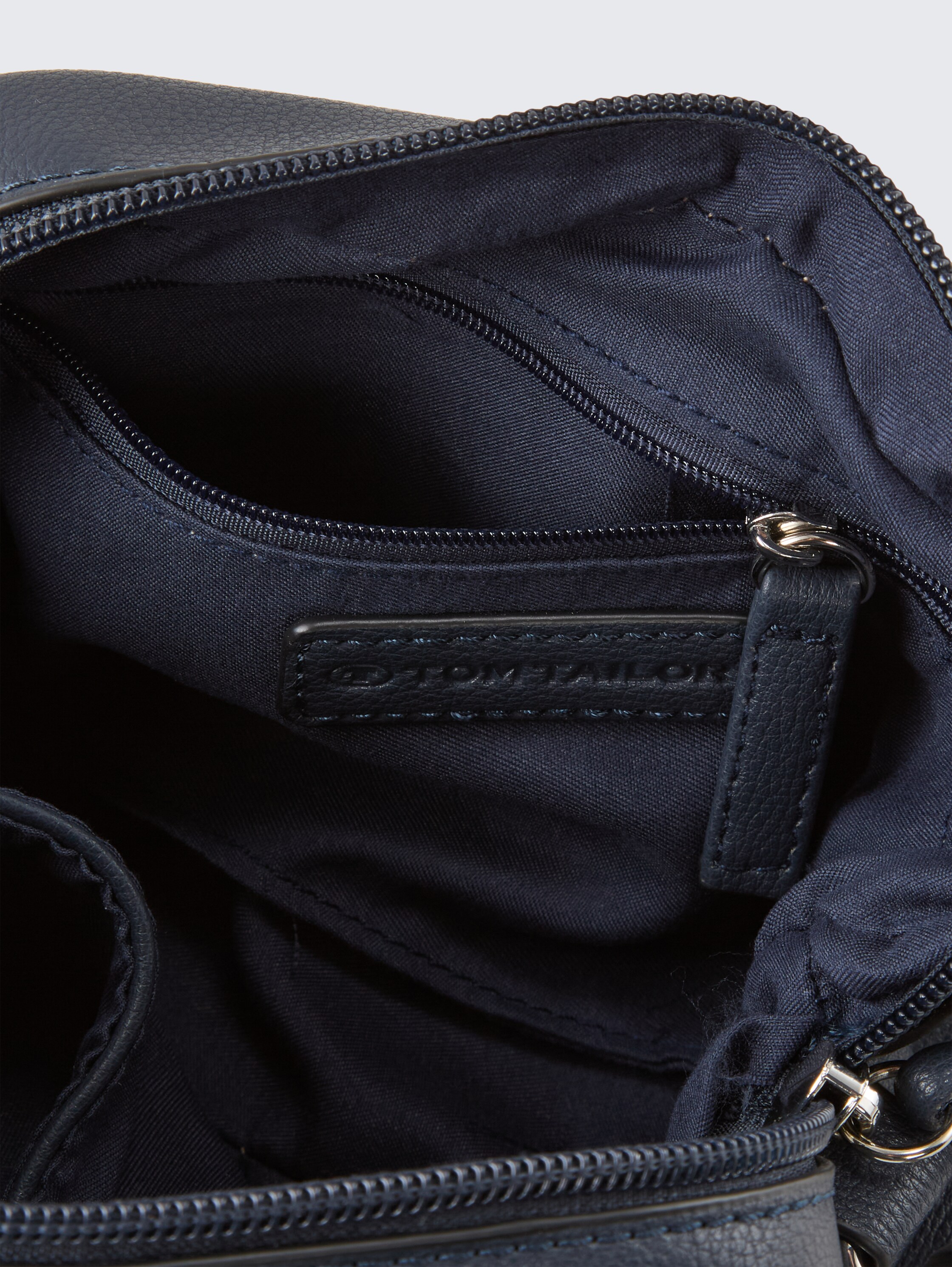 TTTATIANA schoudertas met geweven riem met patroon - dark_blue_1 - 