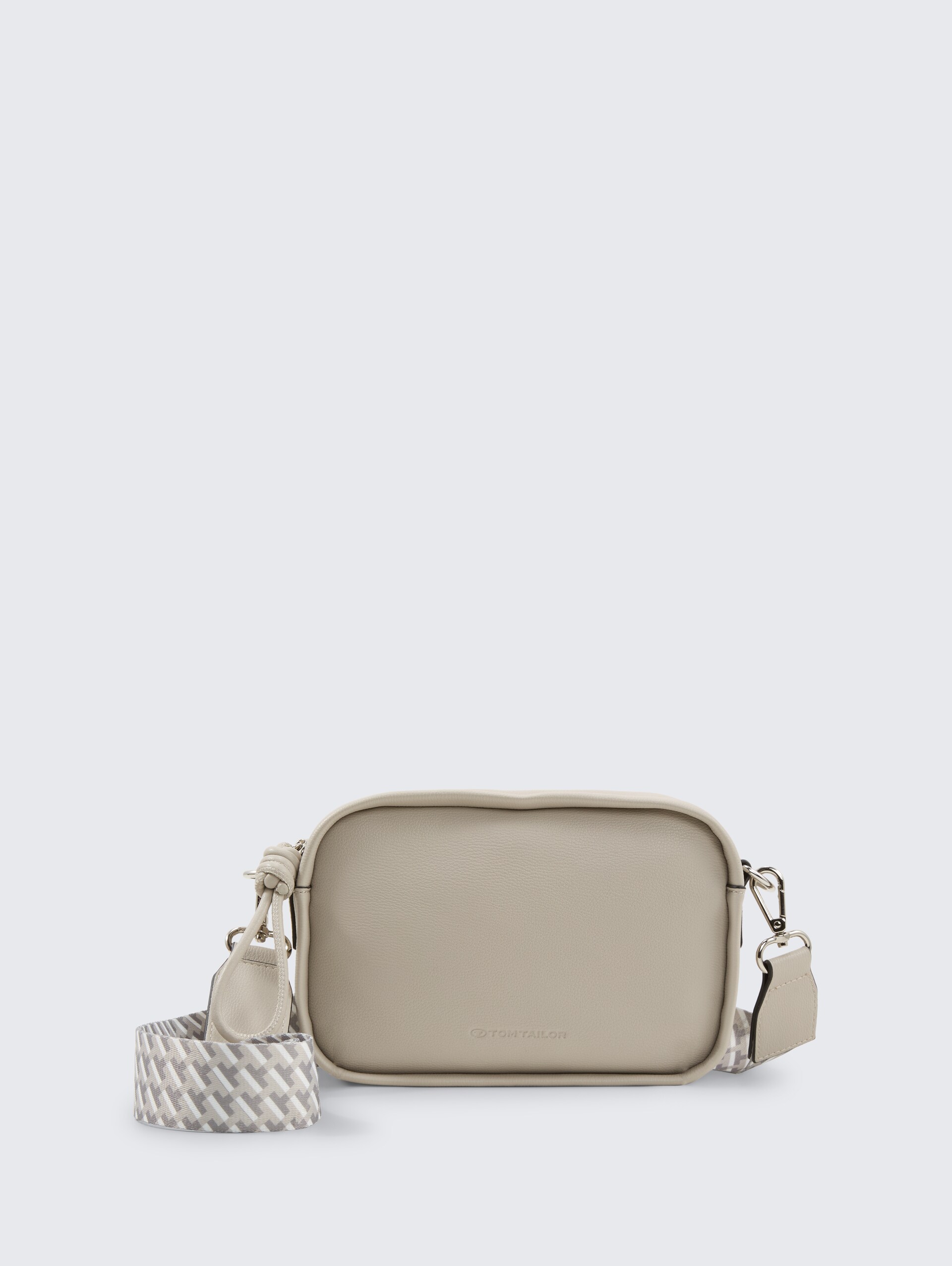 TTTATIANA Umhängetasche mit gemustertem Webriemen - grey - Vorder-Produkt-Ansicht