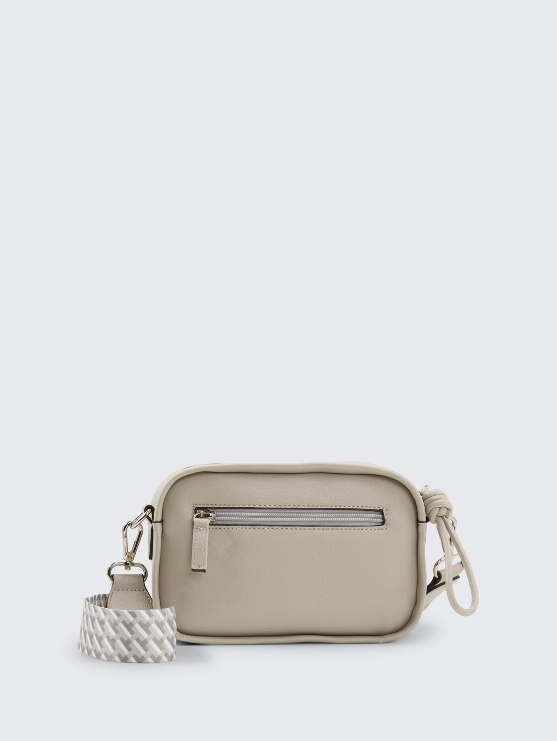 TTTATIANA Umhängetasche mit gemustertem Webriemen - grey - Produkt-Rückansicht
