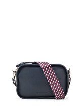 Nicht ausgewählt, TTTATIANA Umhängetasche mit gemustertem Webriemen von Tom Tailor, blau