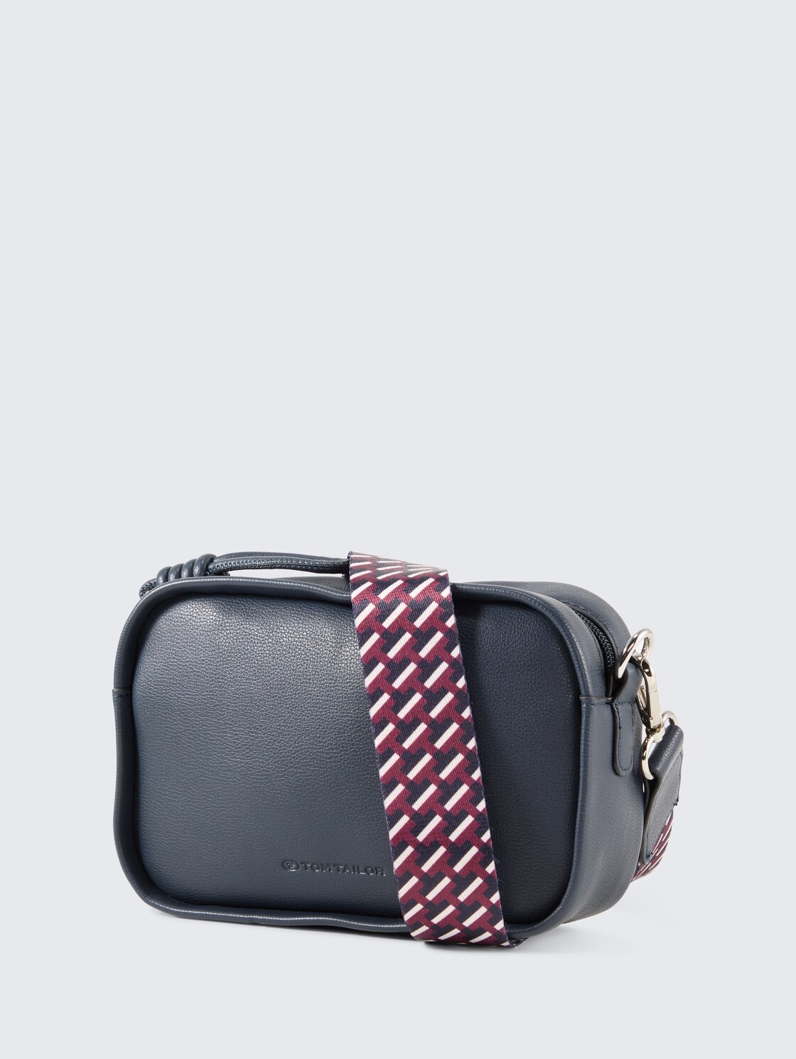 TTTATIANA Umhängetasche mit gemustertem Webriemen - mixed maritim - seitliche Produkt-Ansicht 