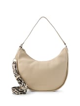 Niet geselecteerd, TTTATIANA schoudertas met geweven riem met patroon door Tom Tailor, beige