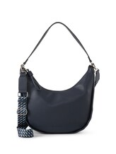 Sélectionné, TTTATIANA M Sac à bandoulière avec lanière tissée à motifs par Tom Tailor, bleu