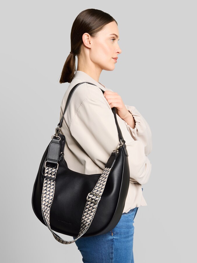 TTTATIANA M Sac à bandoulière avec lanière tissée à motifs par Women, schwarz / black