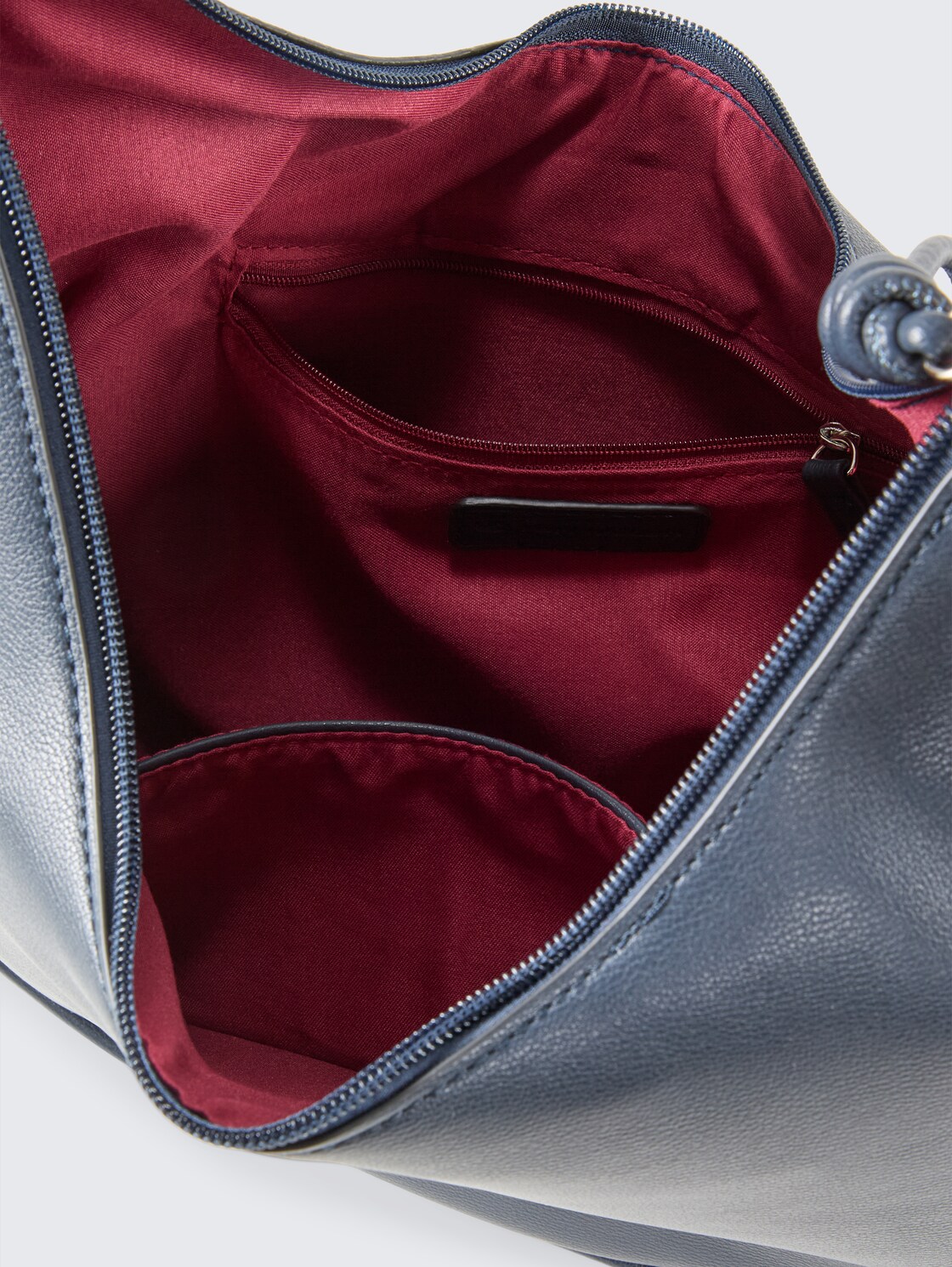 TTTATIANA M Schultertasche mit gemustertem Webriemen - mixed maritim - seitliche Produkt-Ansicht 