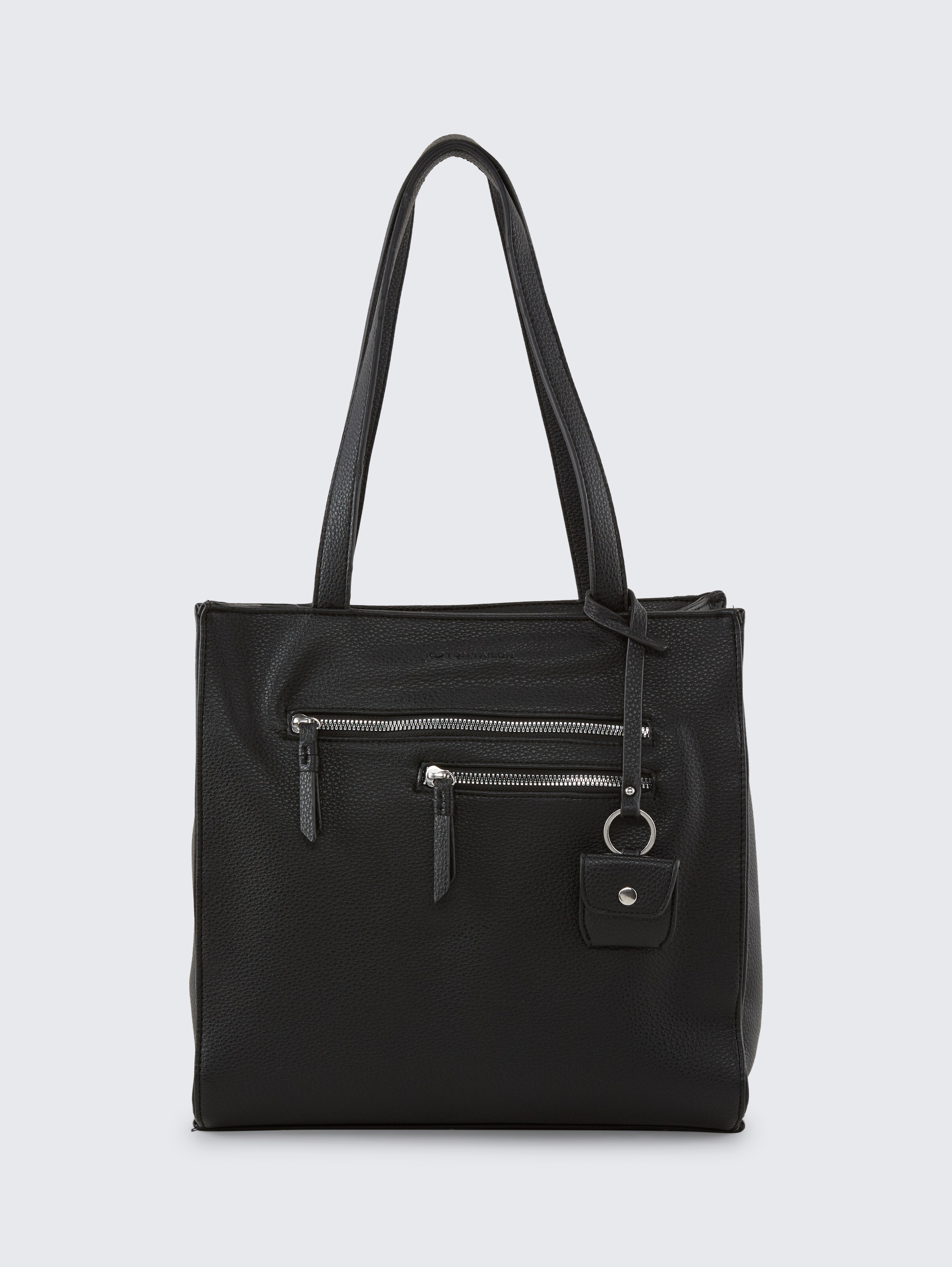 TTWINONA M Shopper mit Reißverschluss-Details von Women, schwarz / black