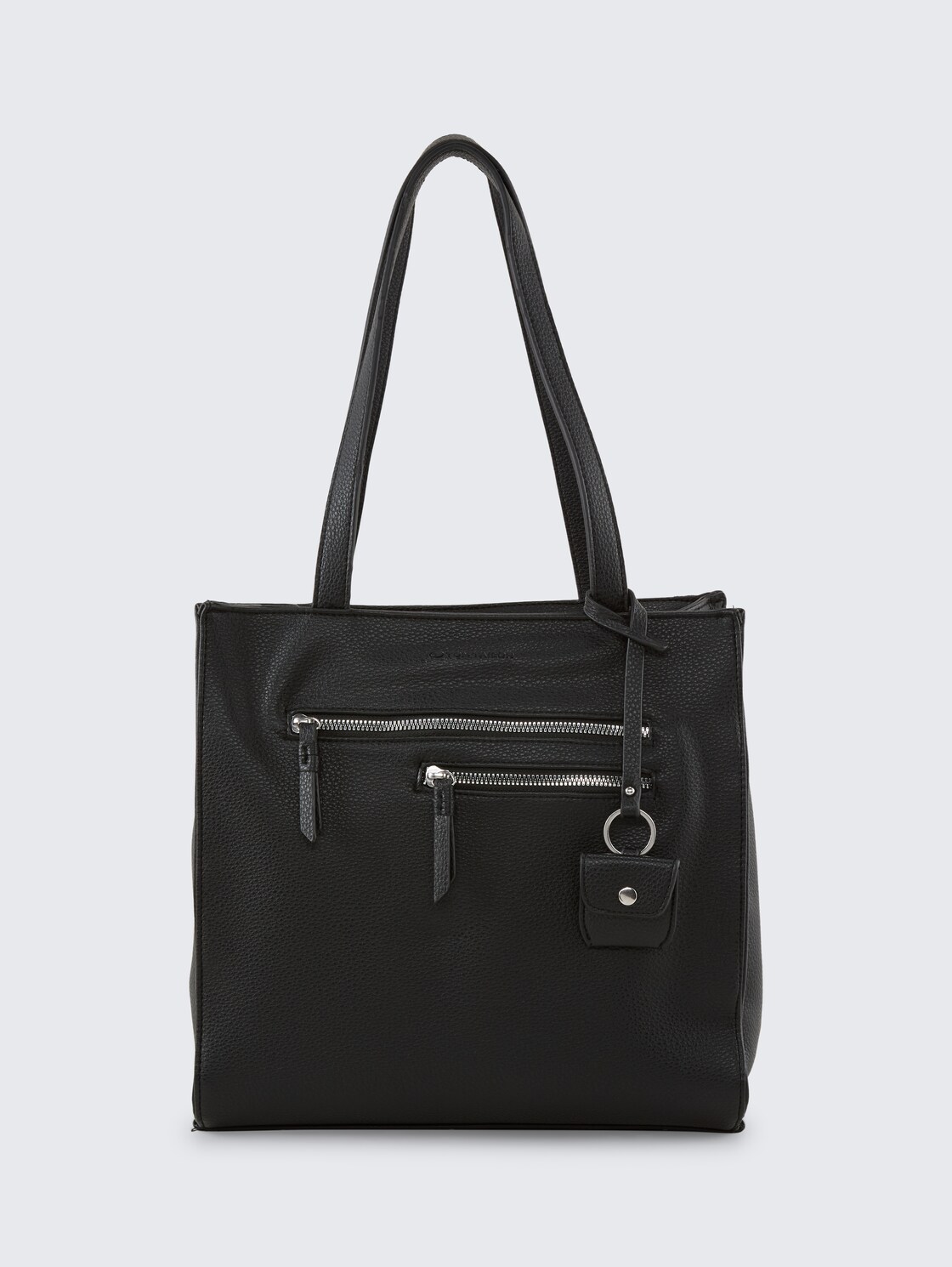 TTWINONA M Shopper mit Reißverschluss-Details - schwarz / black - Vorder-Produkt-Ansicht