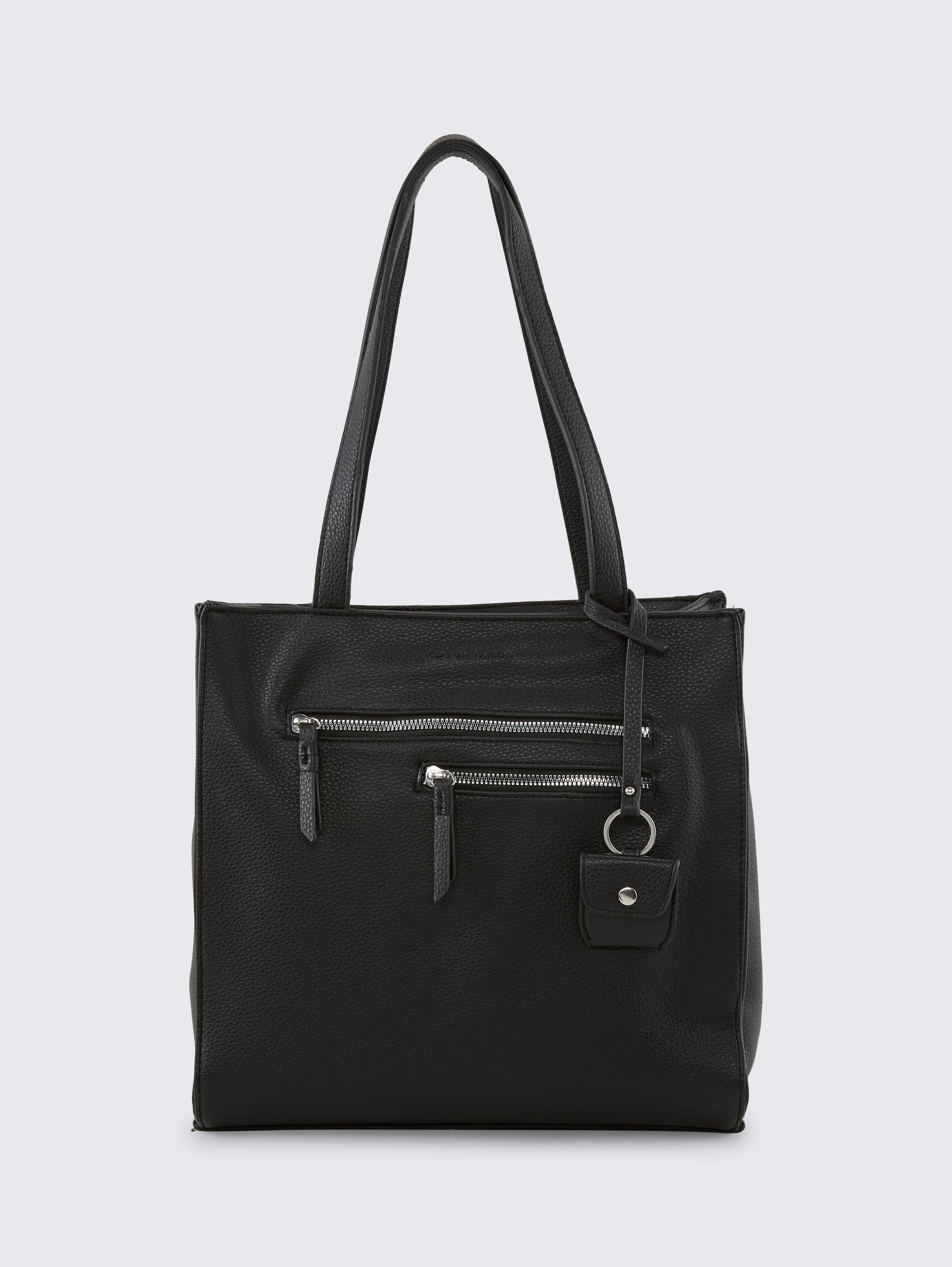 TTWINONA M Shopper avec détails de fermeture éclair - schwarz / black - Vue de face du produit