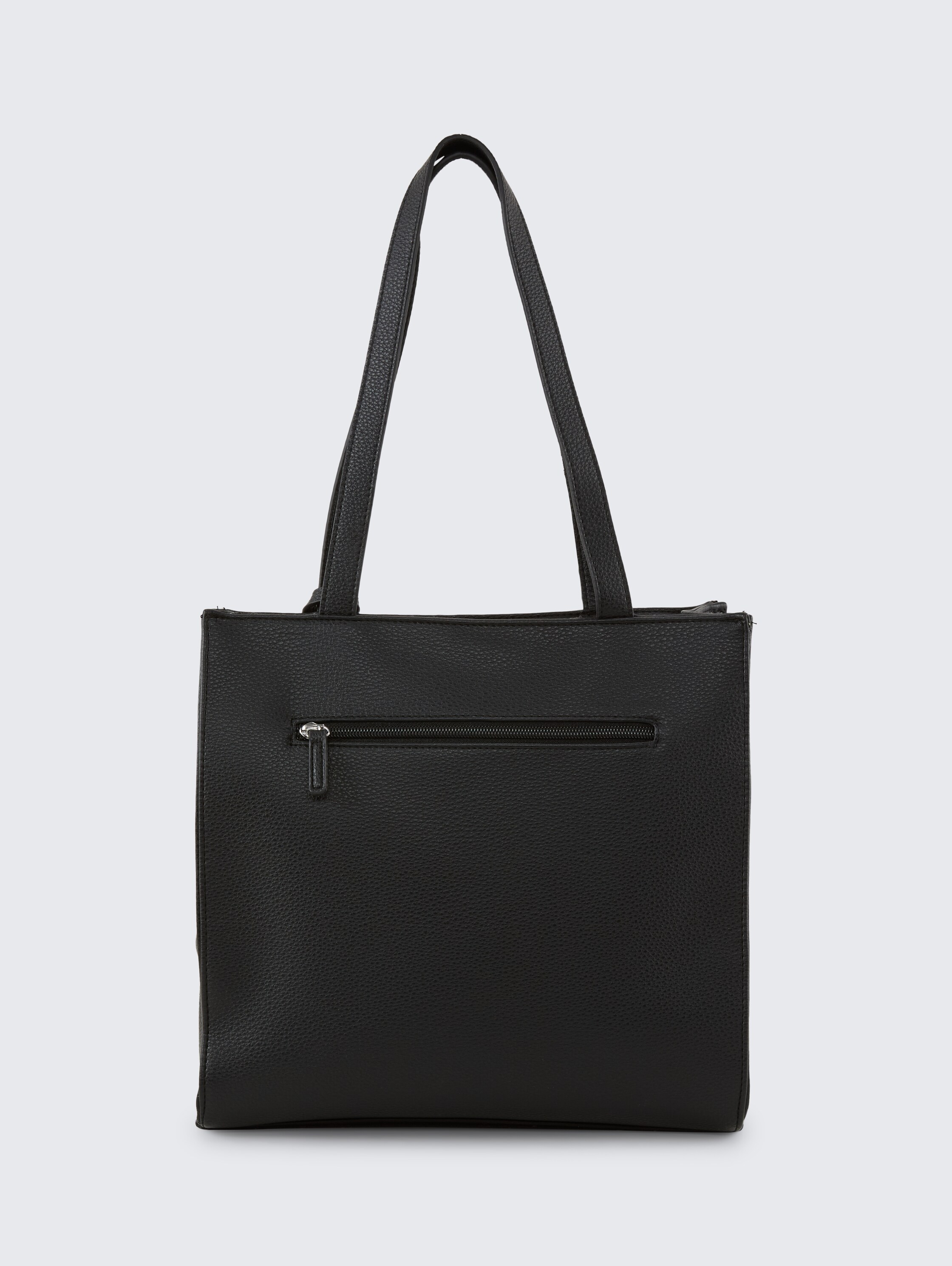 TTWINONA M Shopper avec détails de fermeture éclair - schwarz / black - Vue arrière du produit