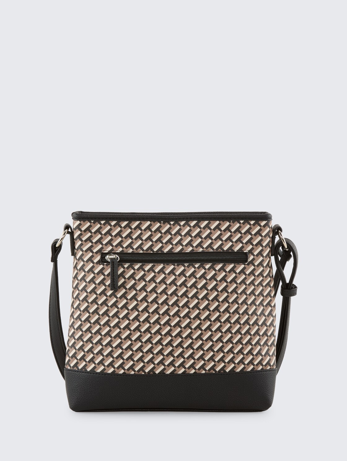 TTXENIA M Umhängetasche mit Allover-Print - schwarz / black - Produkt-Rückansicht