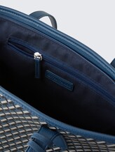 TTXENIA L Shopper mit Allover-Print - blue - seitliche Produkt-Ansicht
