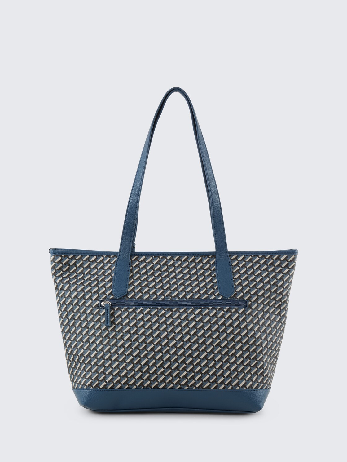 TTXENIA L Shopper with all-over print - blue - Product rear view