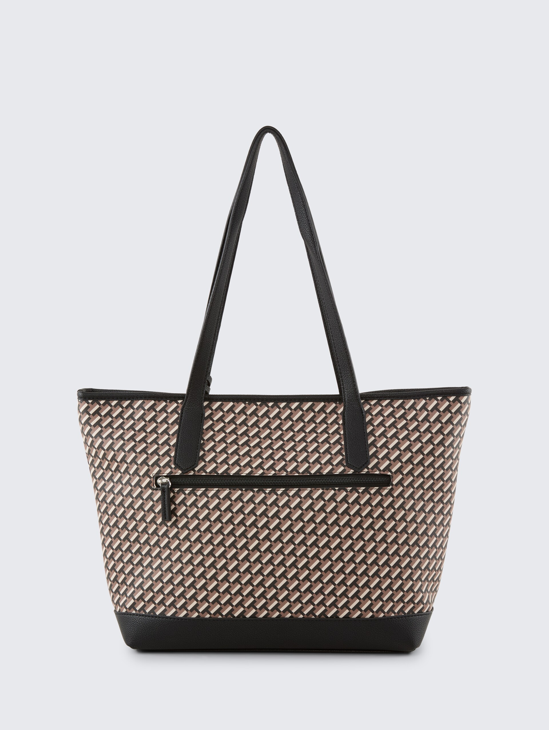 TTXENIA L Shopper mit Allover-Print - schwarz / black - Produkt-Rückansicht