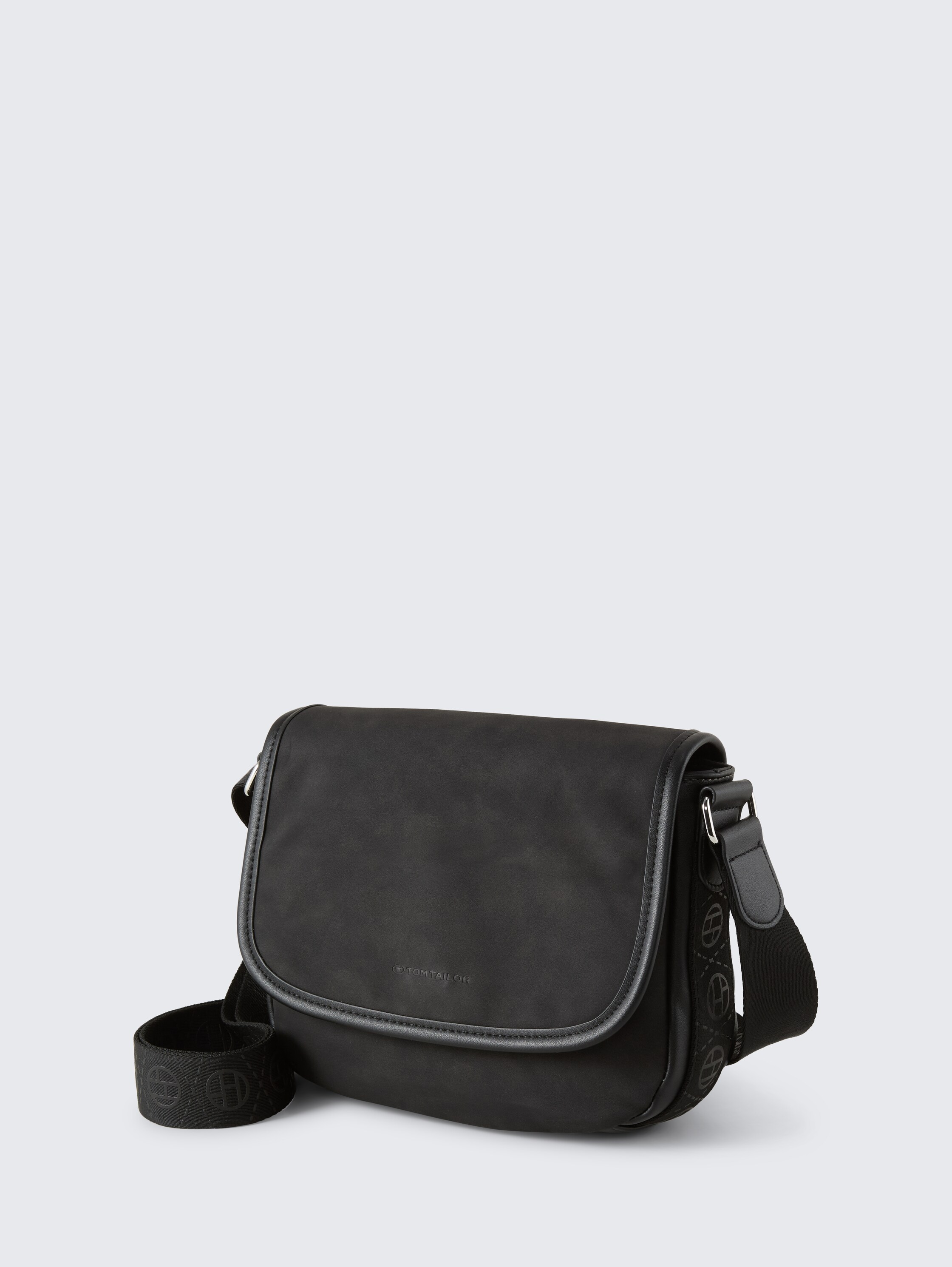 TTYARA schoudertas met envelop - schwarz / black - zijaanzicht product 