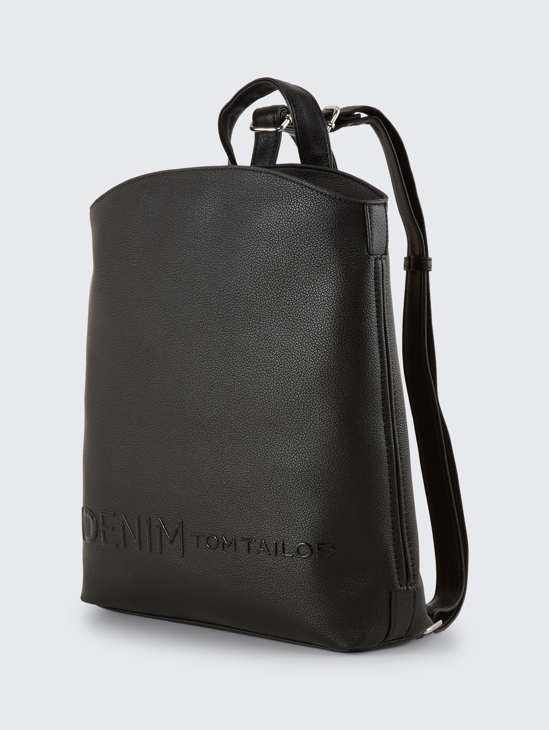 TTZEPHYRA M Rucksack aus Lederimitat - schwarz_black - 