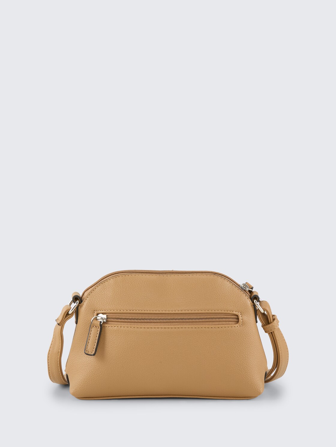 TTZEPHYRA S Umhängetasche mit Silikon-Logoprint - camel / camel nature - Produkt-Rückansicht