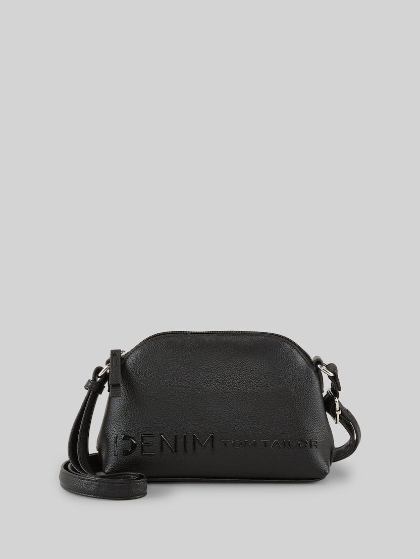 TTZEPHYRA S Sac à bandoulière avec logo imprimé en silicone par Denim Female, schwarz / black