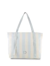 Ausgewählt, TTJETT XL Shopper mit Streifenmuster von Tom Tailor, blau