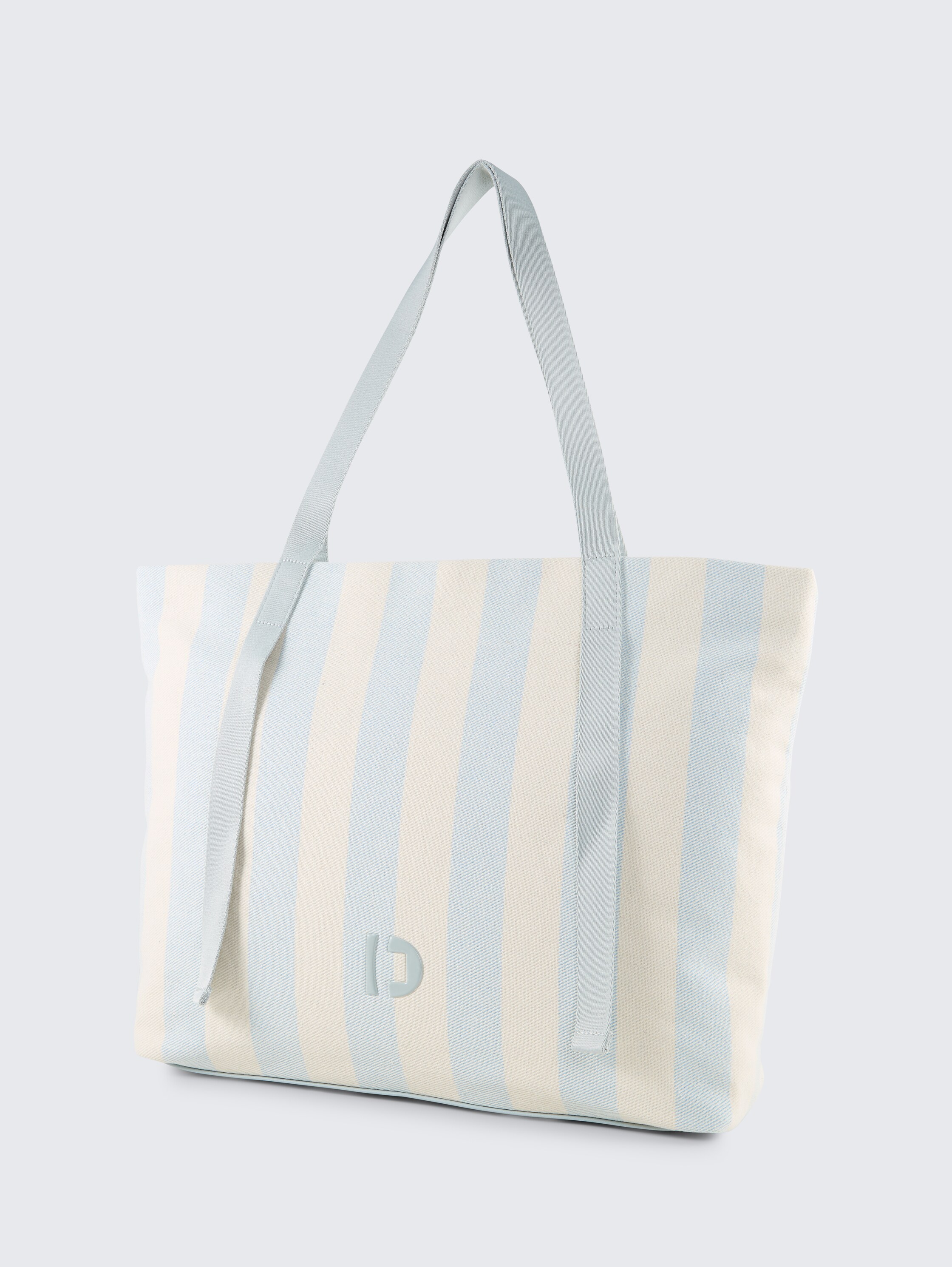 TTJETT XL Shopper with striped pattern - stripes_blue - 