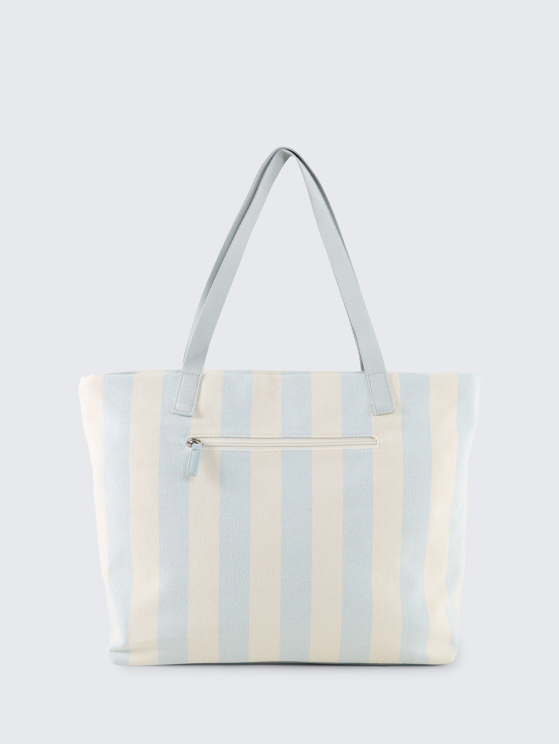 TTJETT XL Shopper mit Streifenmuster - stripes blue - Produkt-Rückansicht
