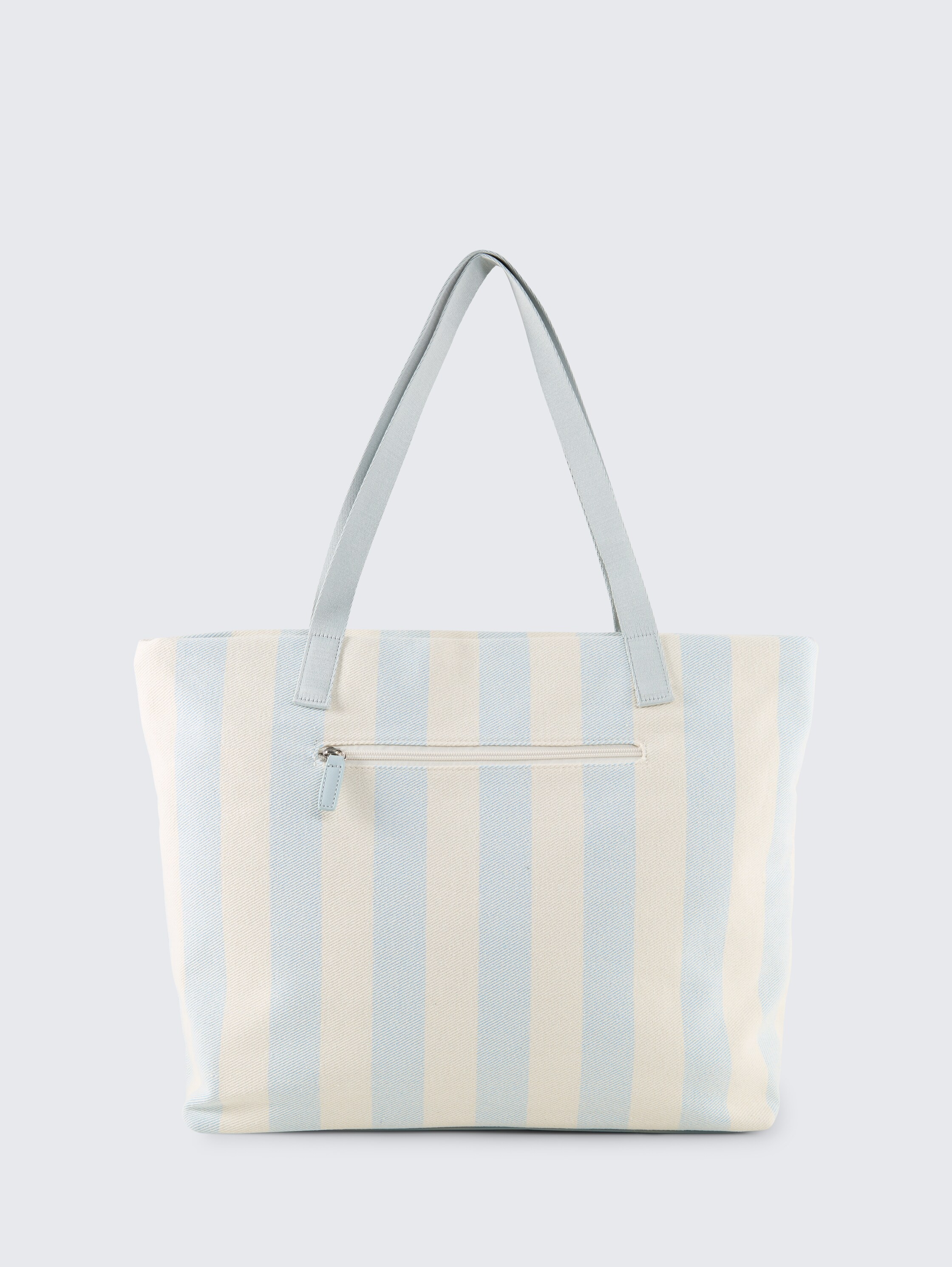 TTJETT XL Shopper with striped pattern - stripes_blue - 
