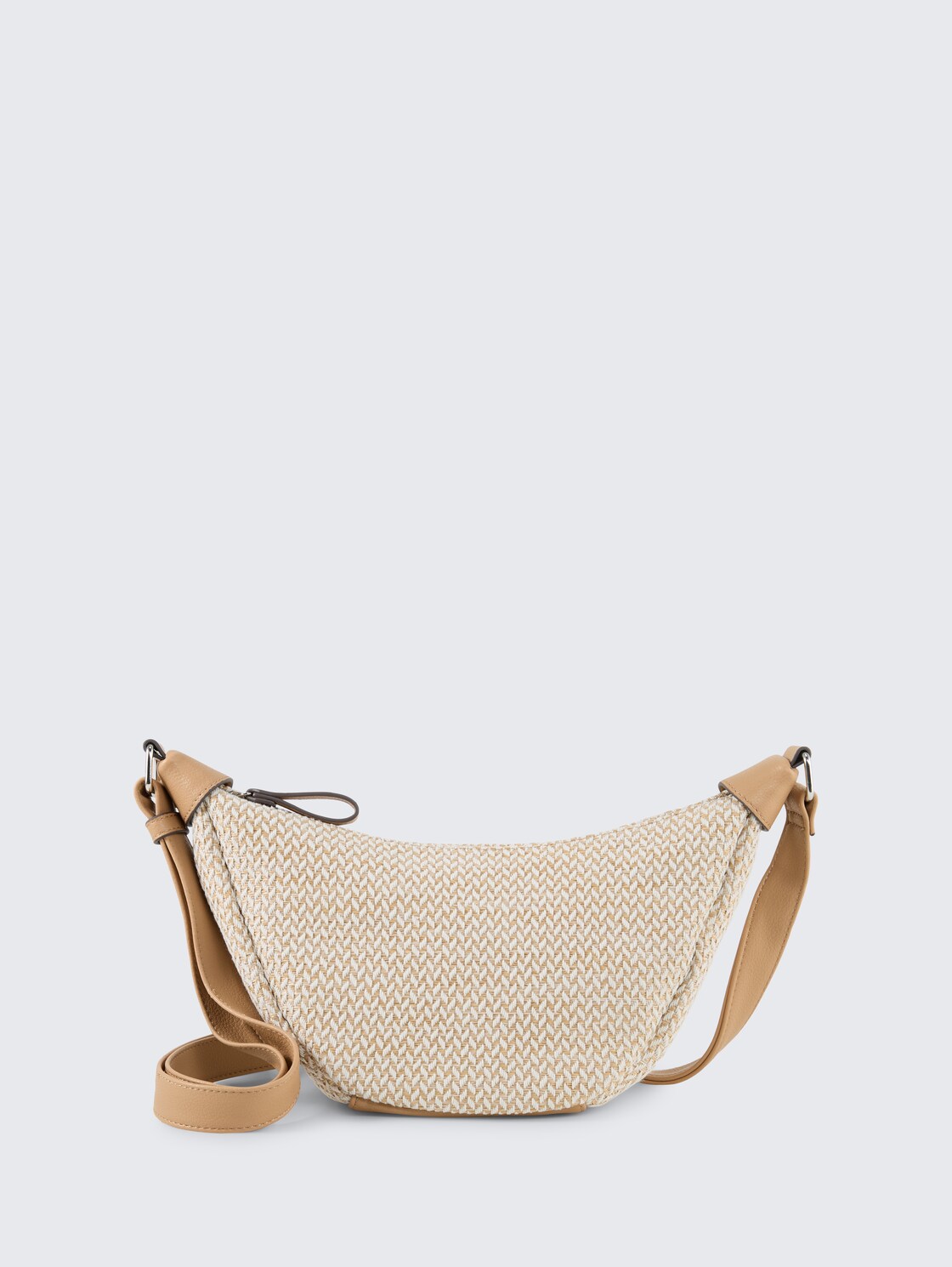 TTLIRIEL RAFFIA M Umhängetasche in Flecht-Optik - beige / beige - Vorder-Produkt-Ansicht