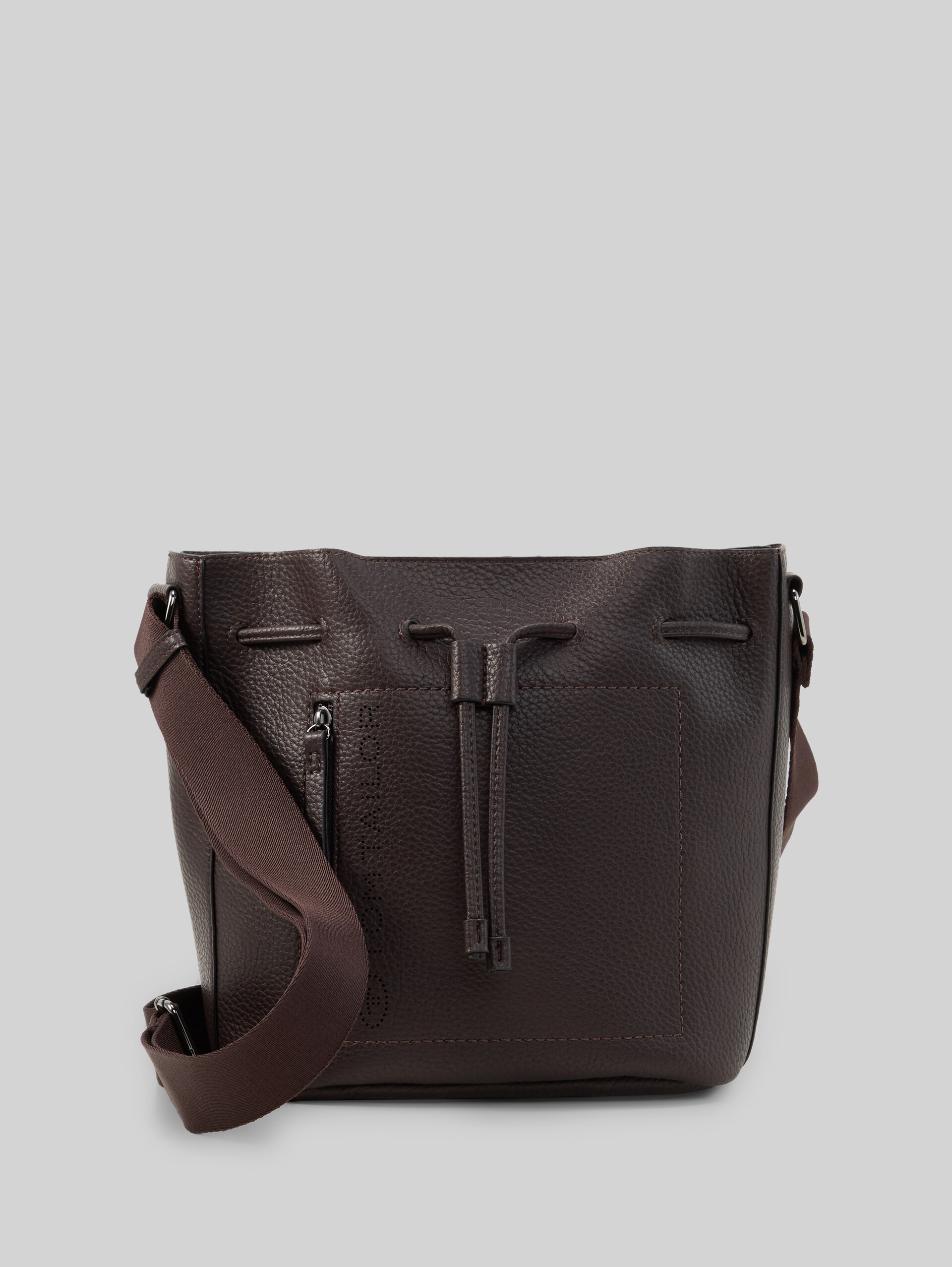 TTANALISA buideltas met logo-reliëf - dark brown - Product vooraanzicht