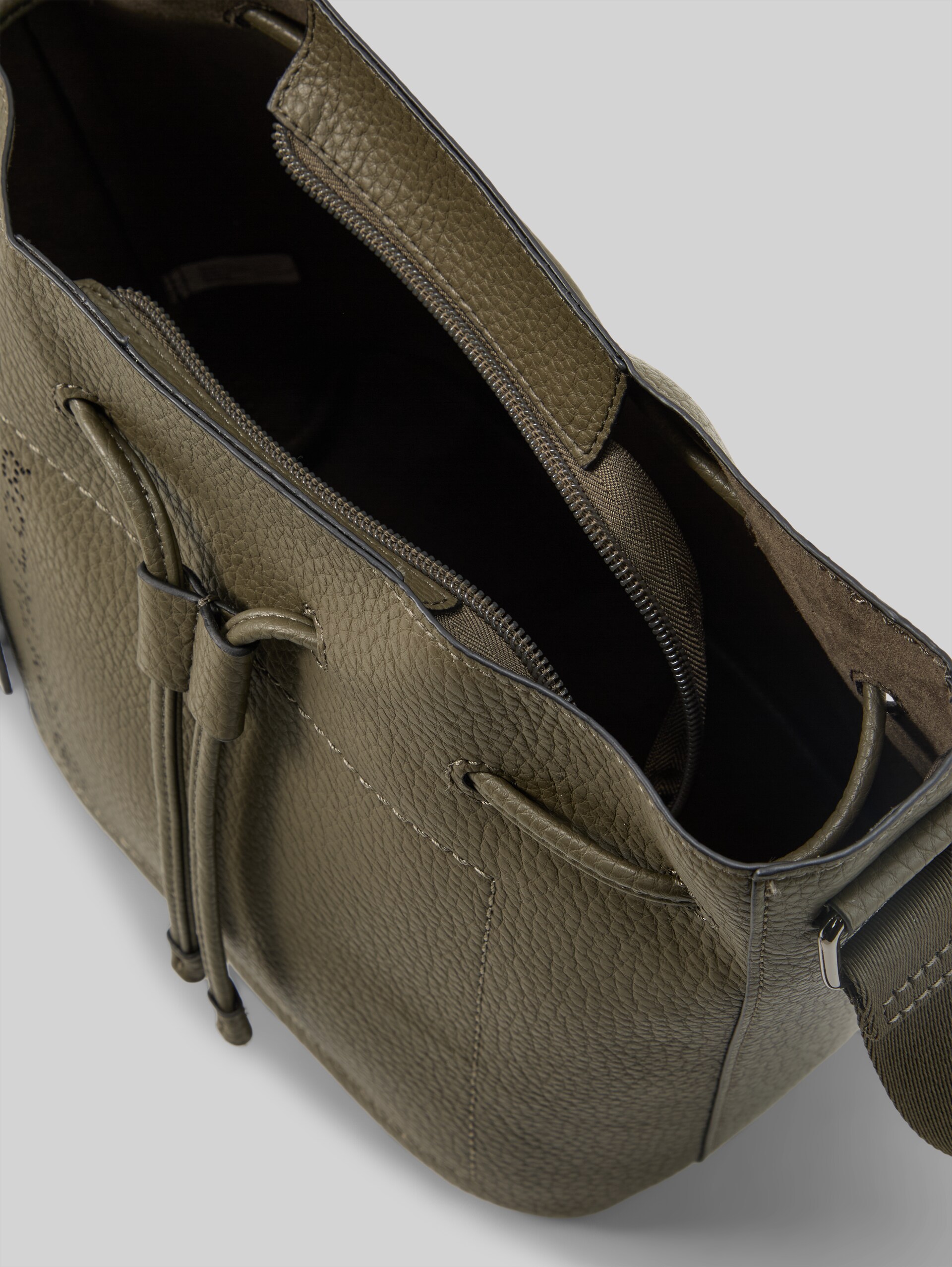 TTANALISA buideltas met logo-reliëf - khaki / khaki - zijaanzicht product 