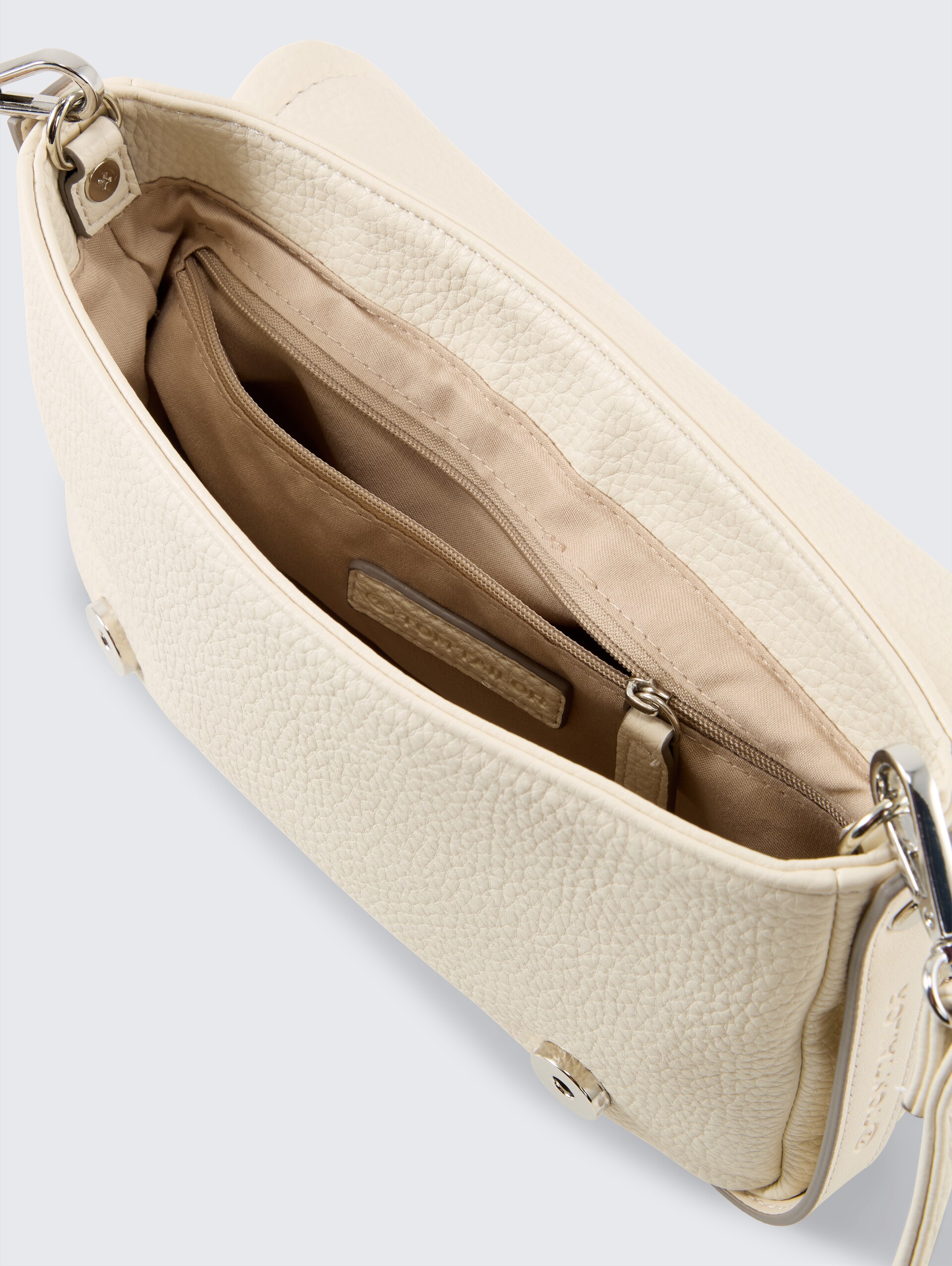 TTDELPHINA S Handtasche mit Umschlag - off white / off white - seitliche Produkt-Ansicht 